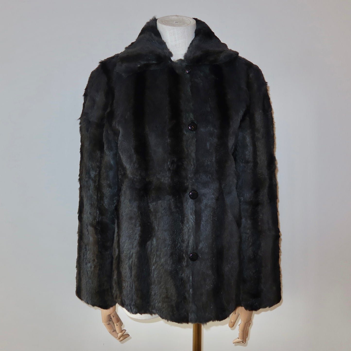 Balmain Reversible Rabbit Fur Jacket