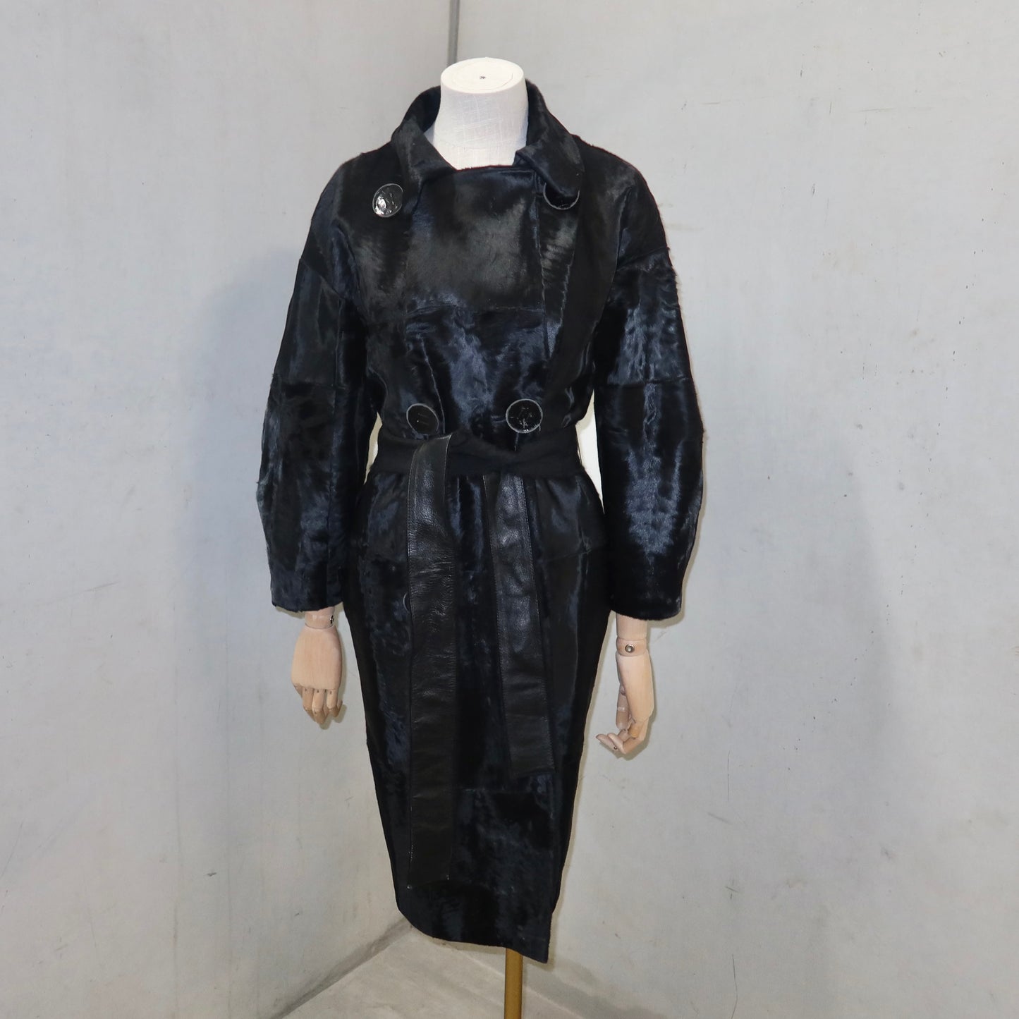 Giambattista Valli Cowhide Trench