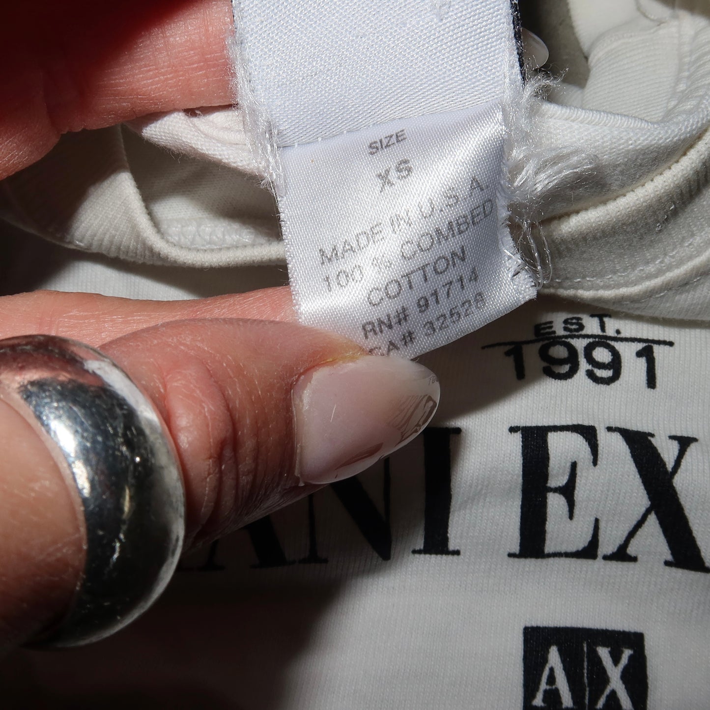 Armani Exchange Made in the USA T-Shirt