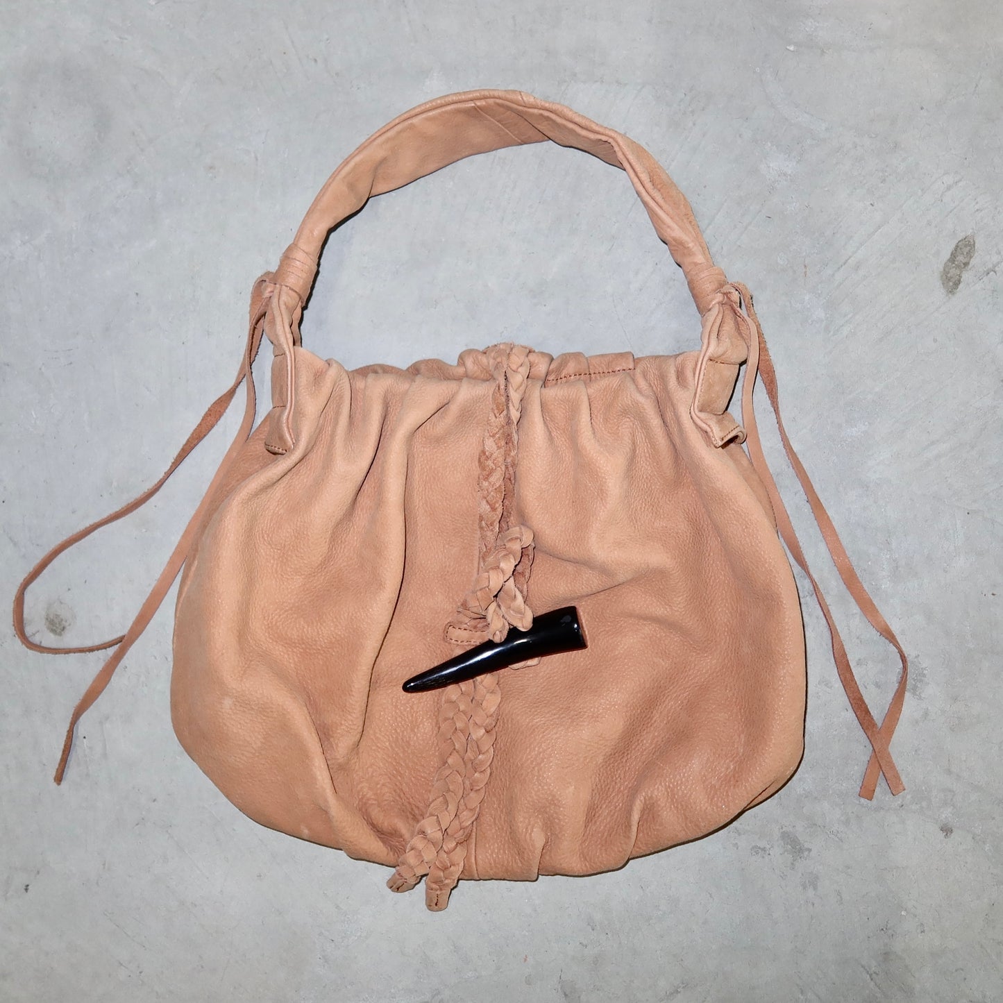 Vintage Japanese Leather Bag
