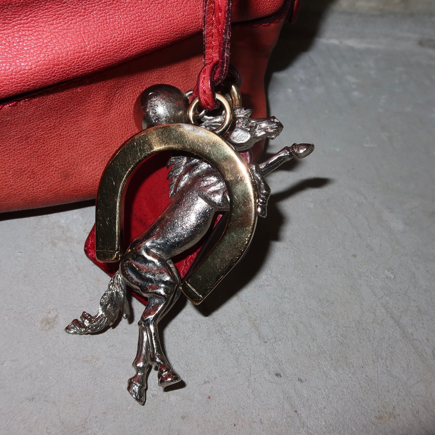 Chloé Faded Red Kerala Bag