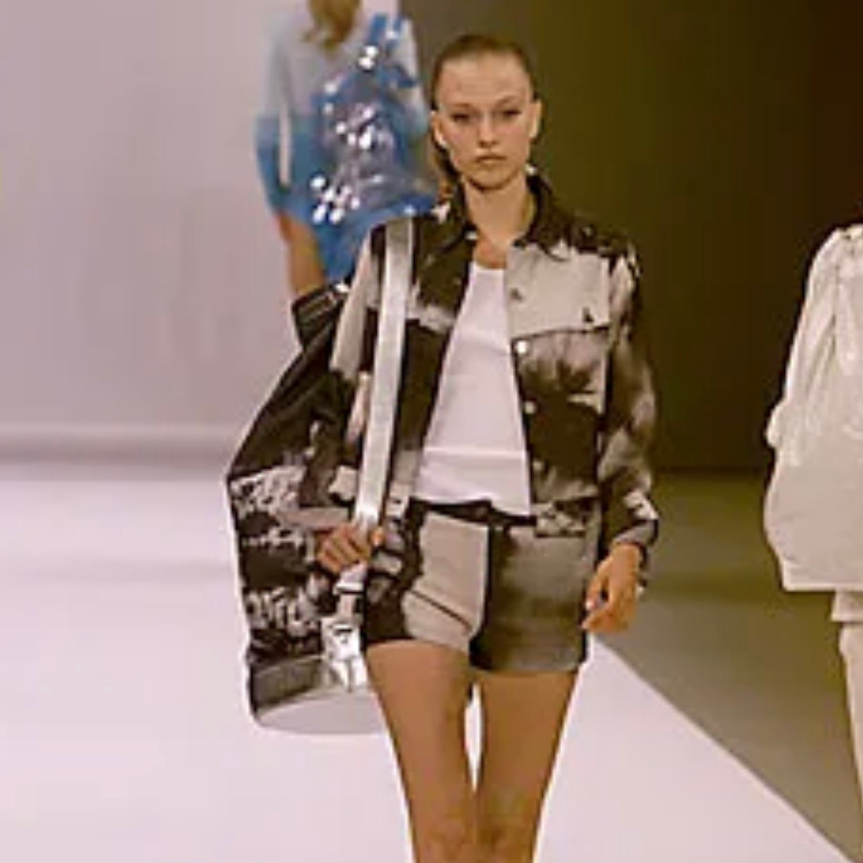 Celine SS2000 Tie Dye Duffle Bag