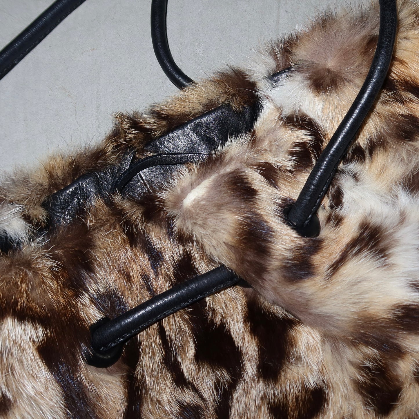 Paolo Masi Real Fur Bag