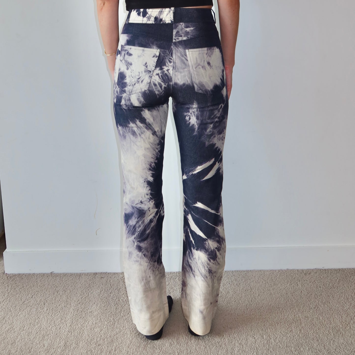 Celine SS2000 Tie Dye Jeans