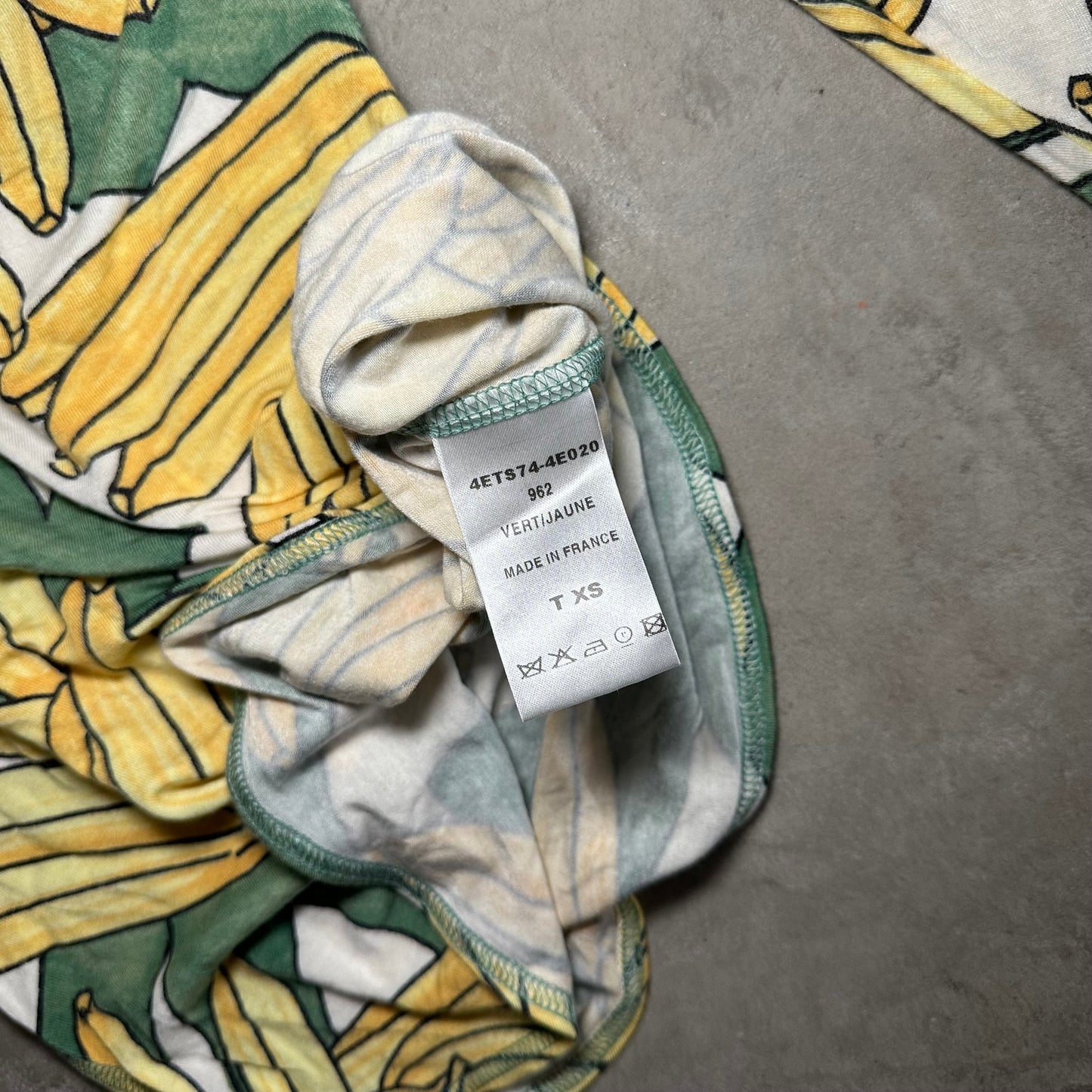Chloé Rare SS2004 Banana Cut Out Top