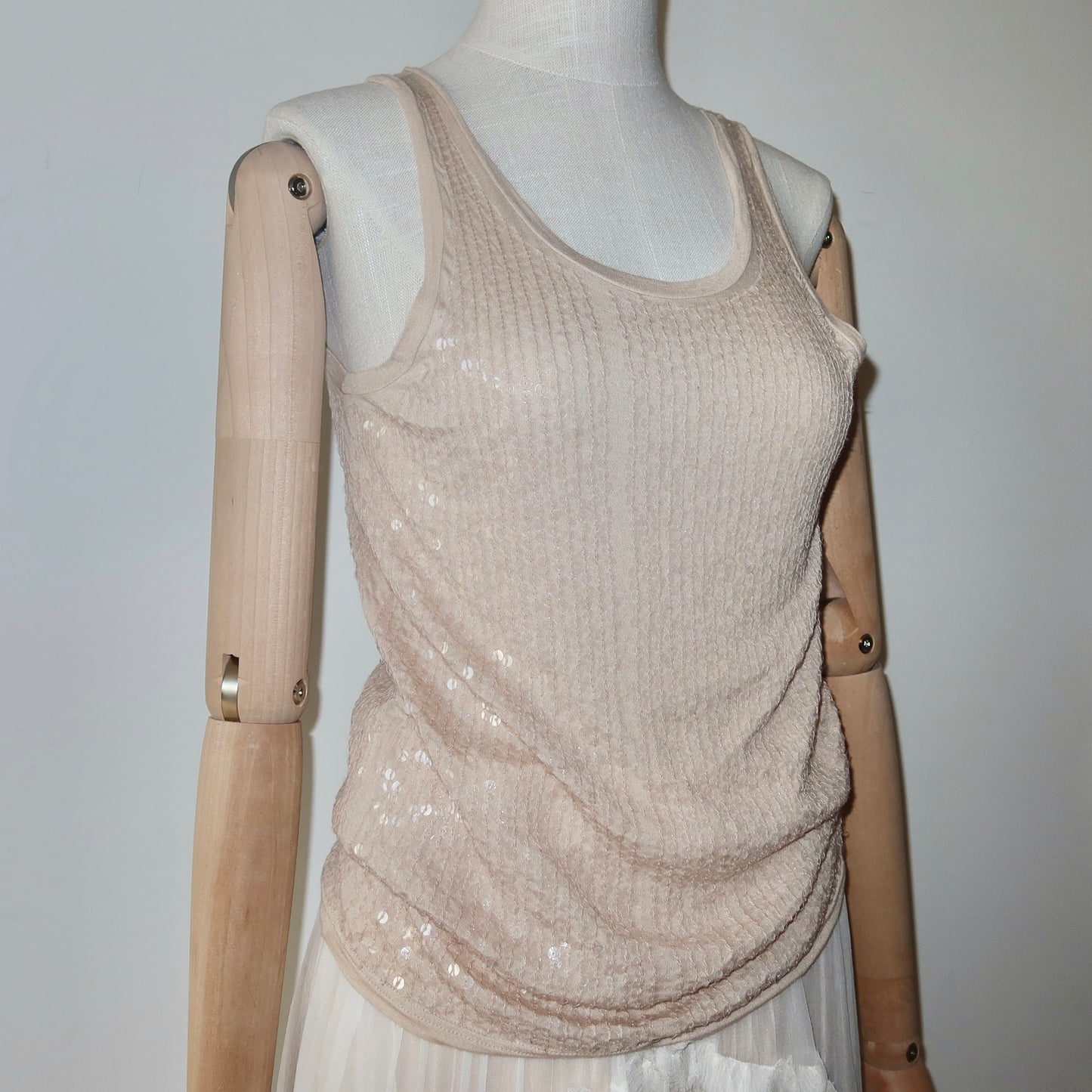Chloé AW2006 Pink Sequin Tank