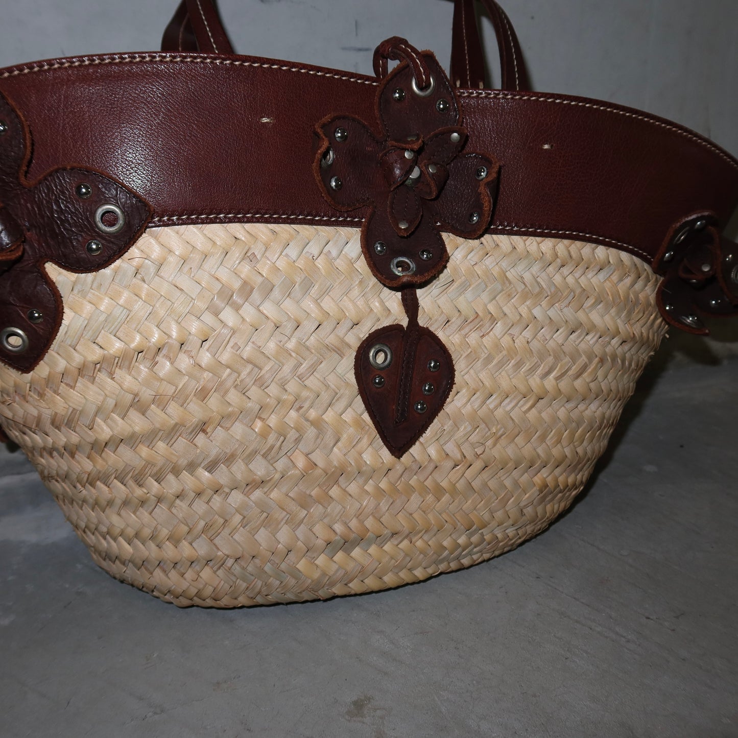 Miu Miu Woven Basket Bag