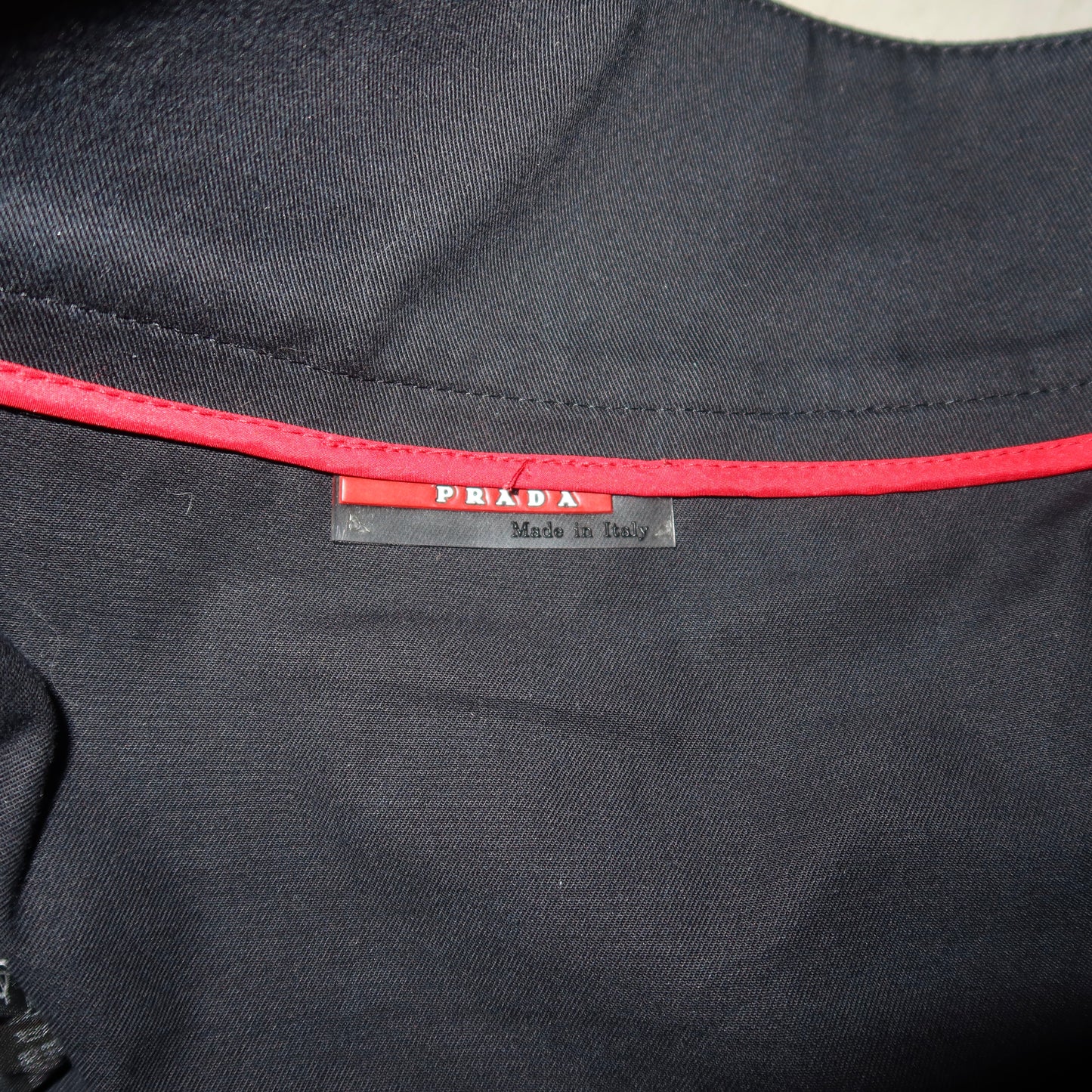 Prada Sport Navy Double Zip Skirt