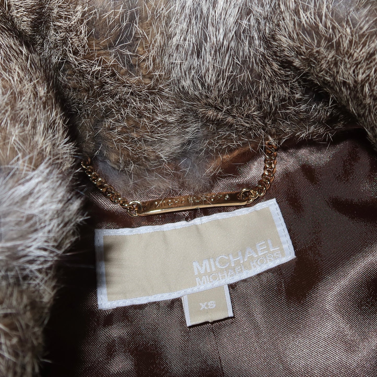 Michael Kors Rabbit Fur Gilet