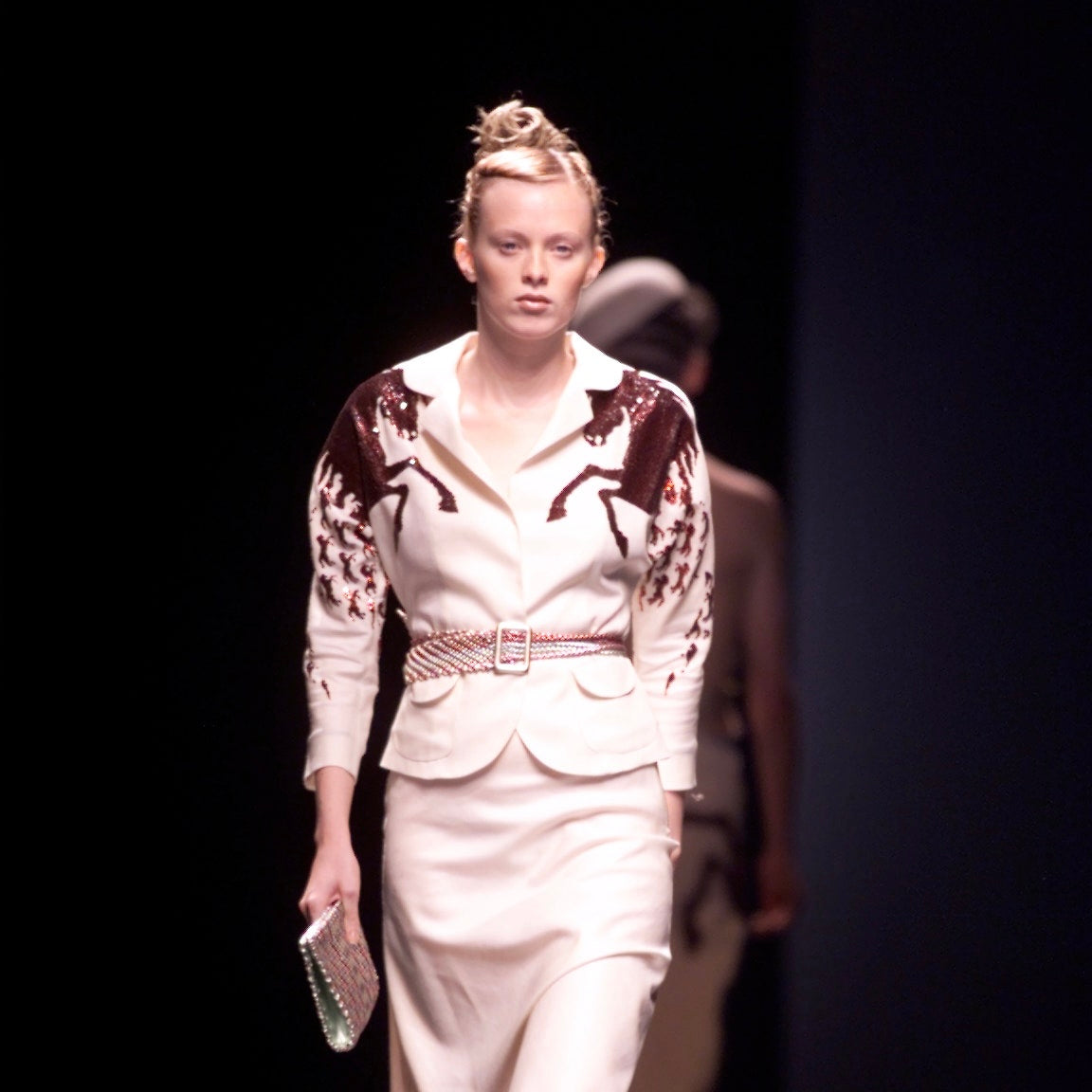 Chloé Rare SS2001 Sequin Horse Trousers (BNWT)