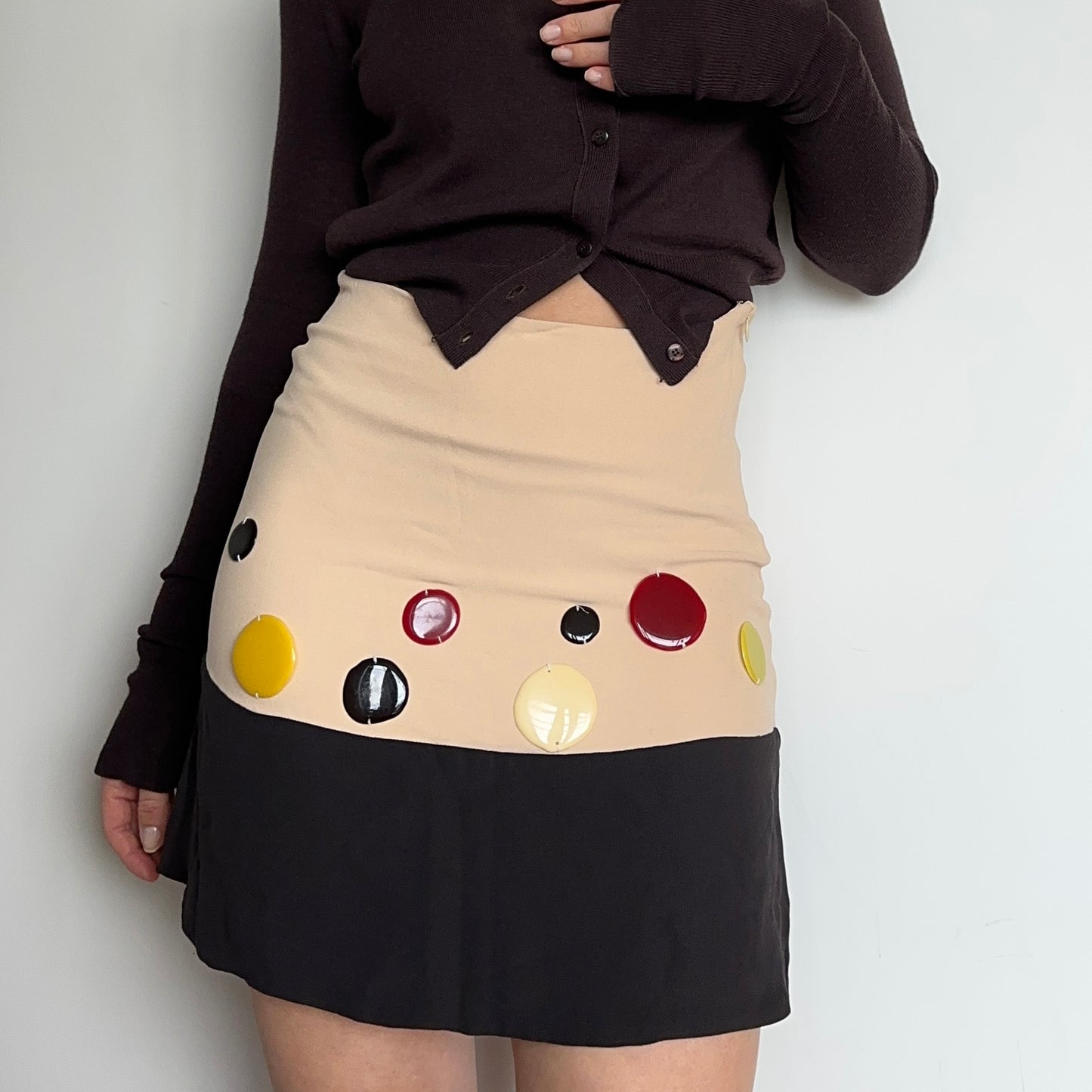 Marni AW2003 Colourful Spots Skirt