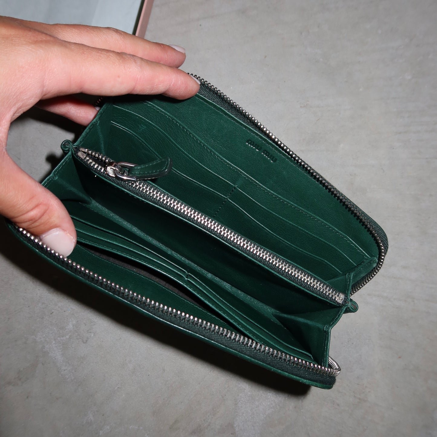 Miu Miu Rare 00’s Leather Wallet