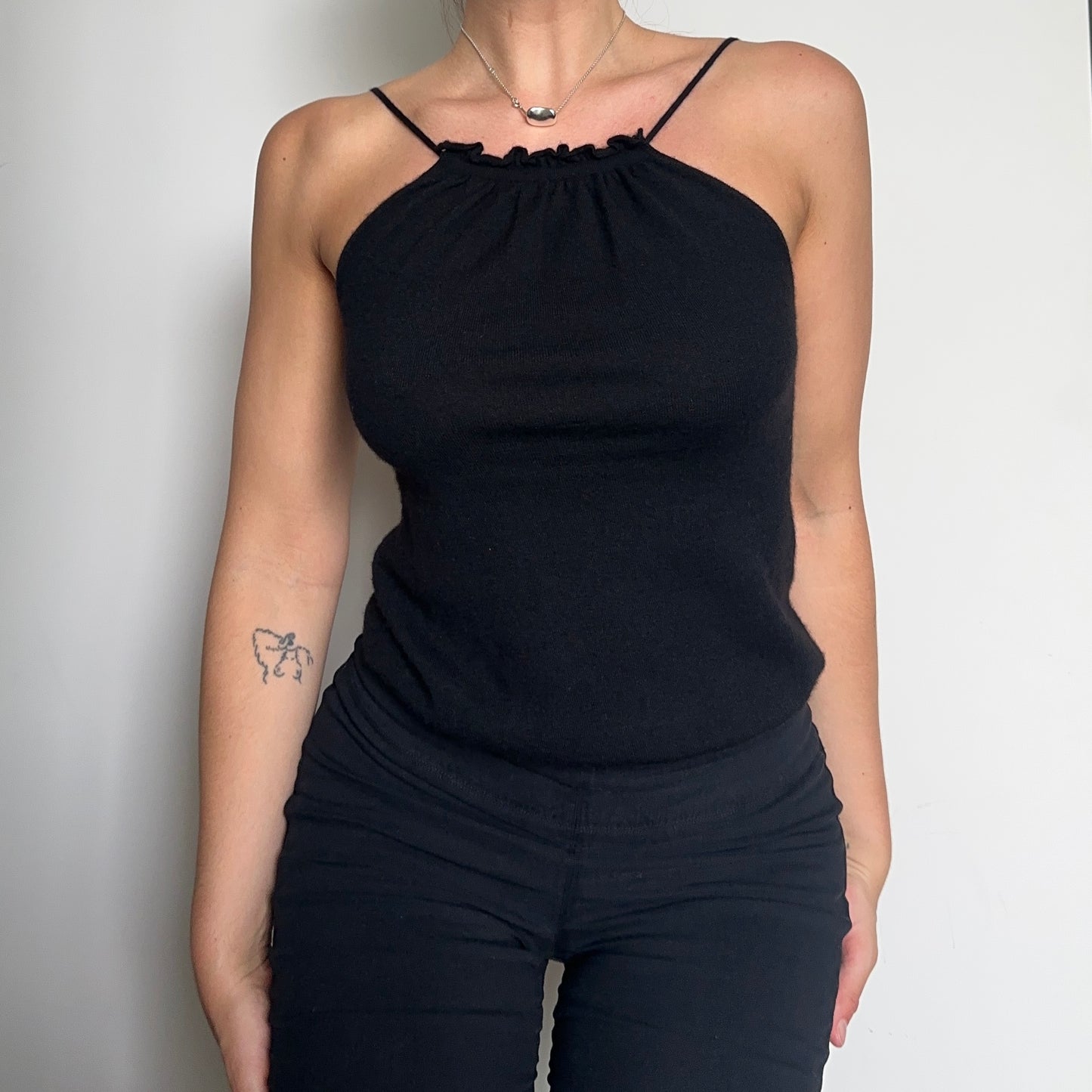Dior by Galliano Cashmere Halter Neck