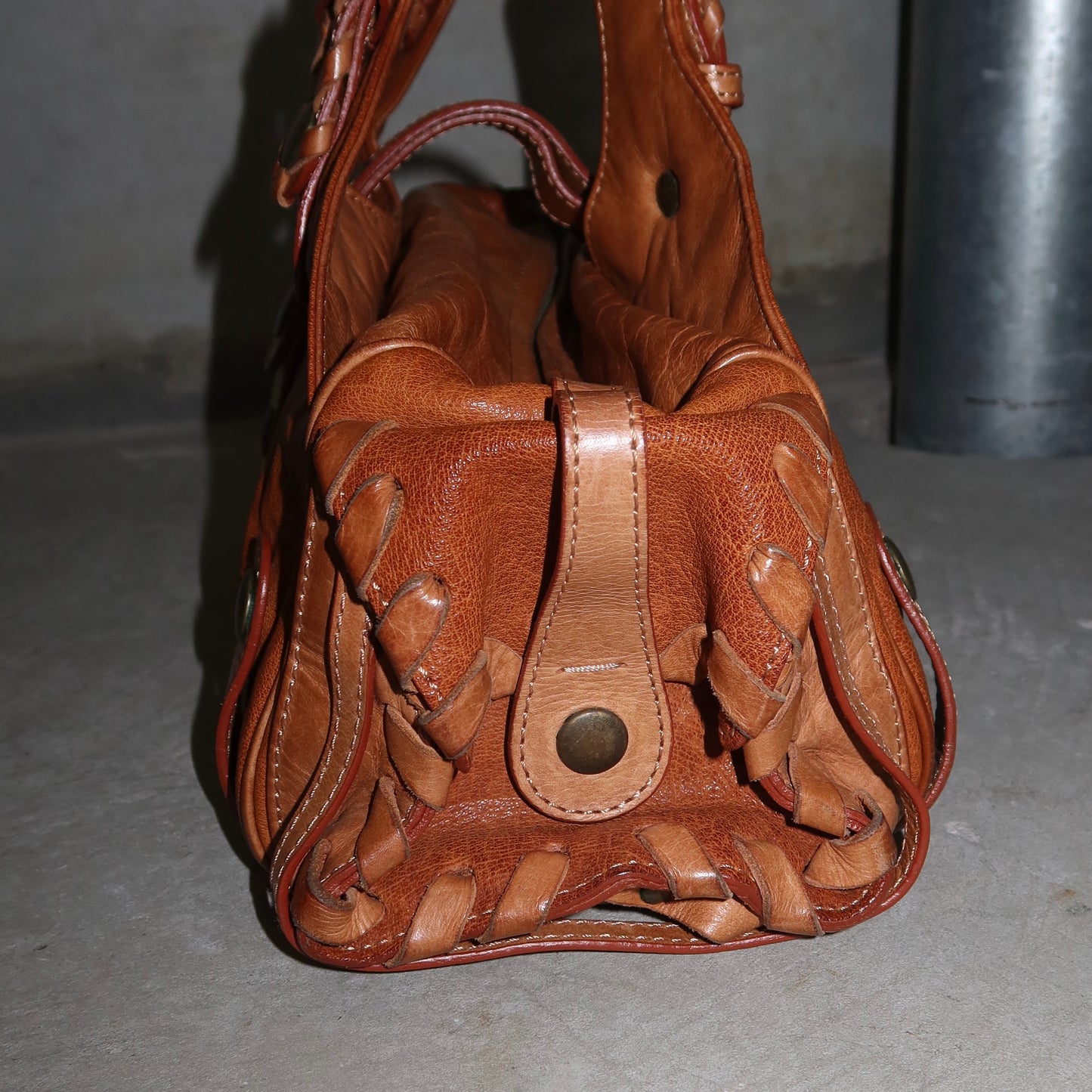 Chloé Brown Leather Silverado