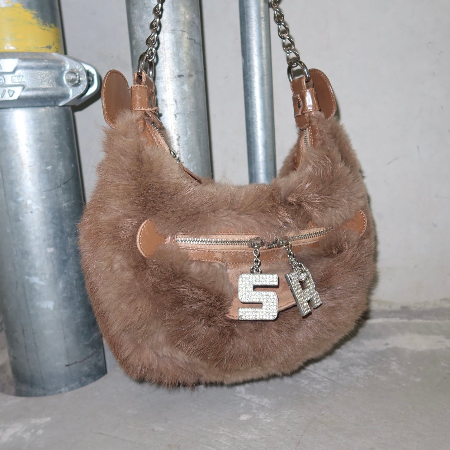Sonia Rykiel Real Fur Bag