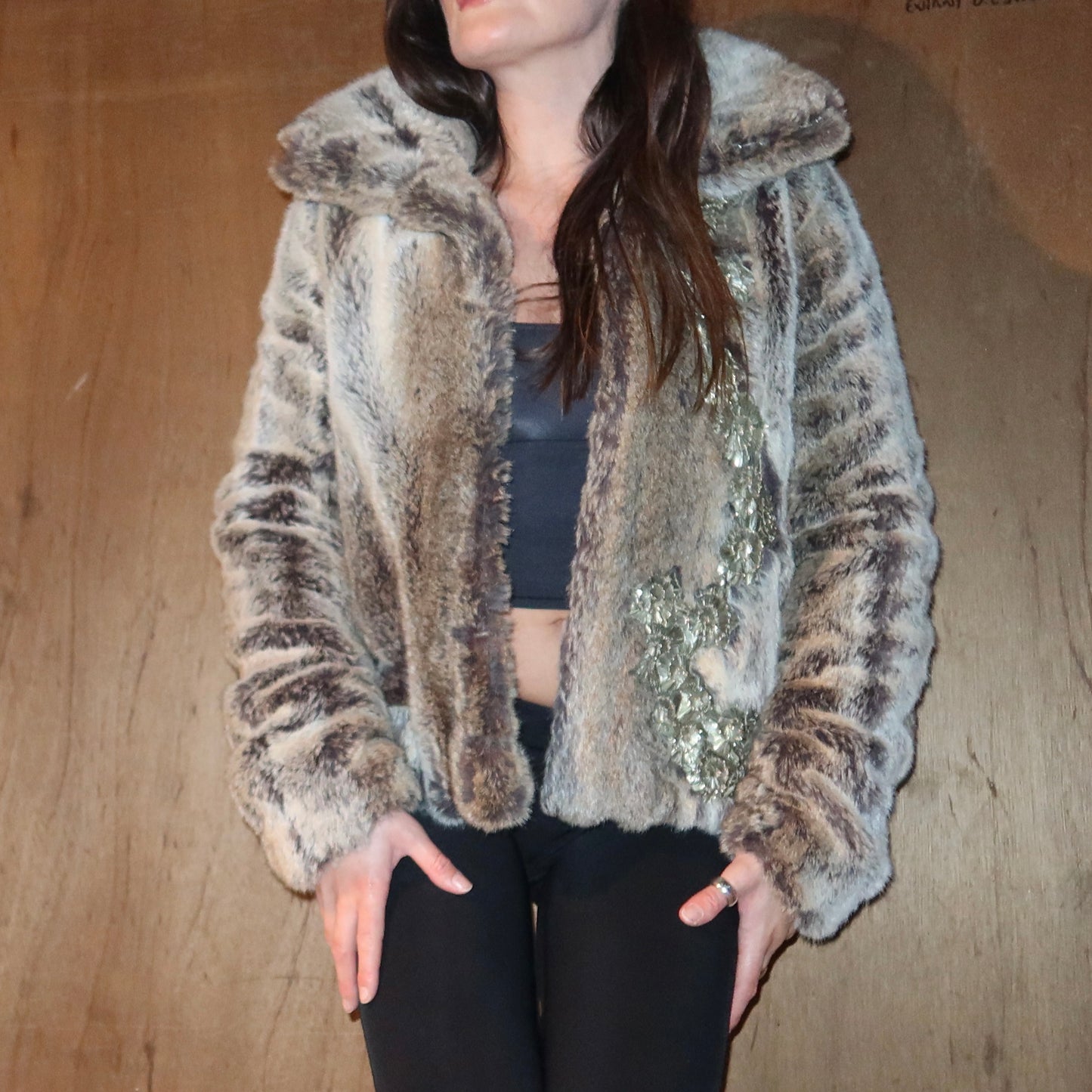 Chloé AW2001 Faux Fur Coat