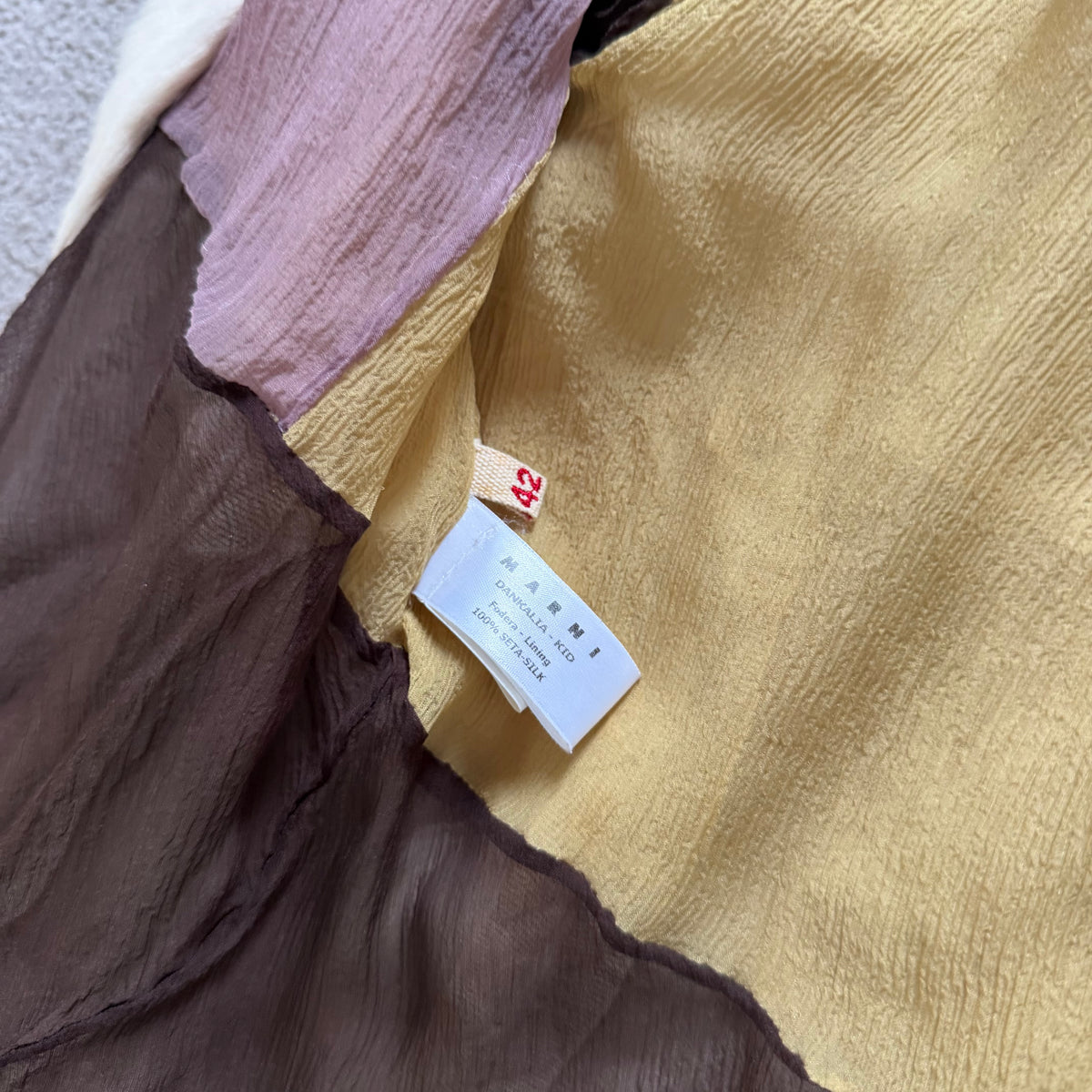 Marni Goat Fur Coat