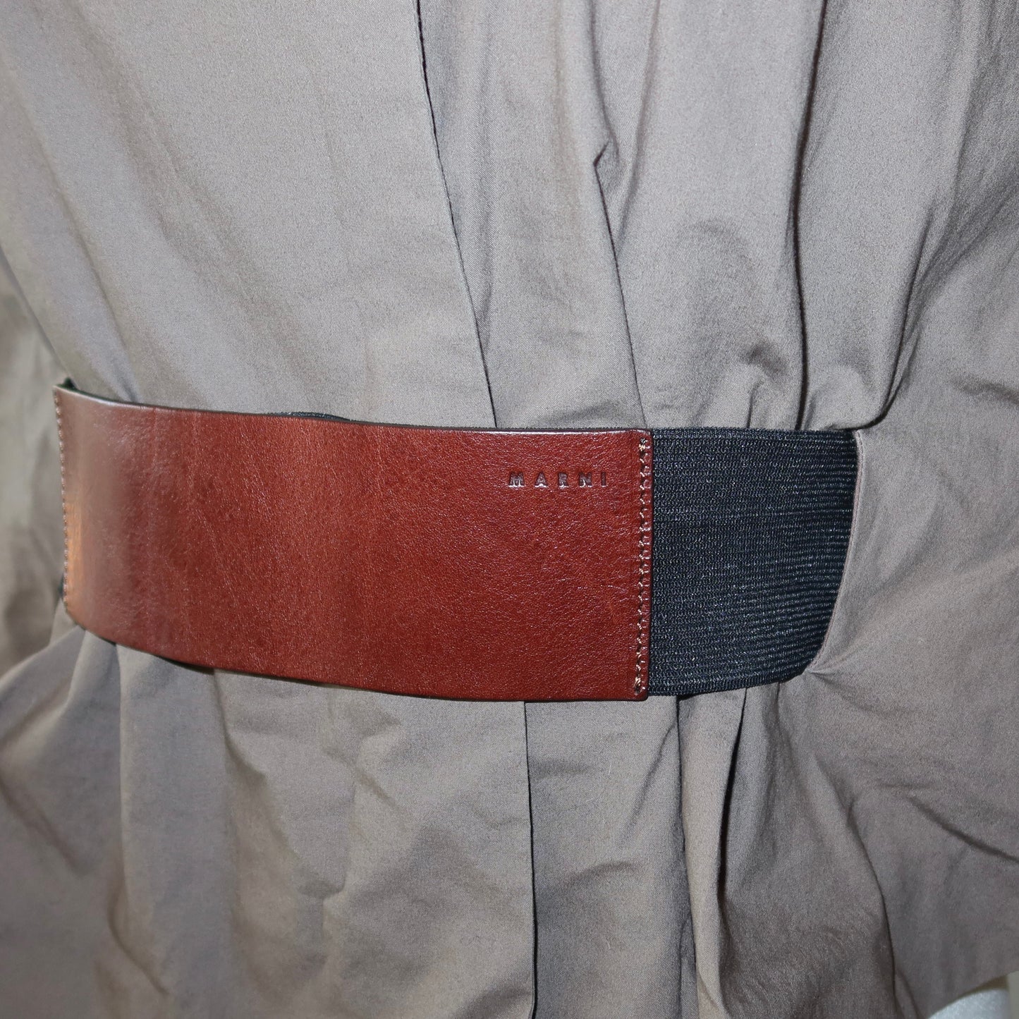 Marni Cotton Belted Cape