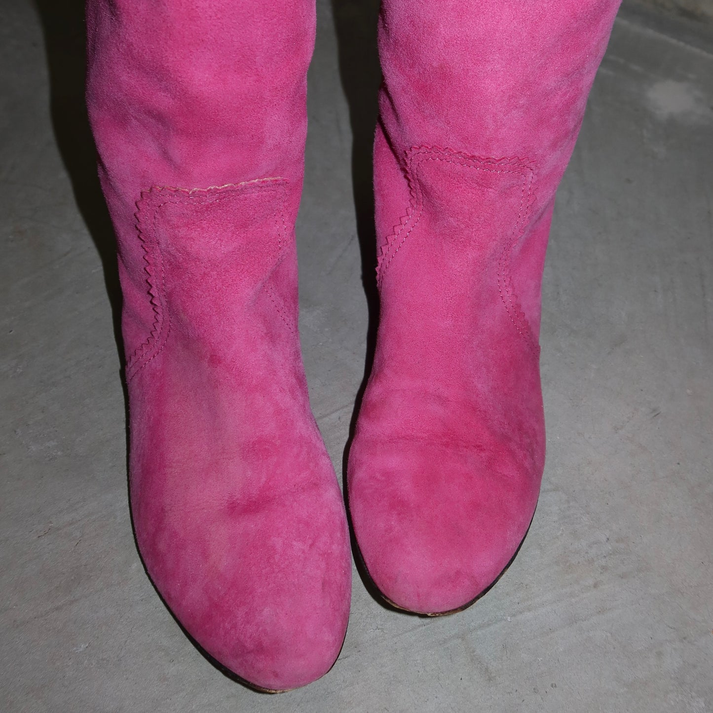 Emilio Pucci Pink Suede Boots (38)