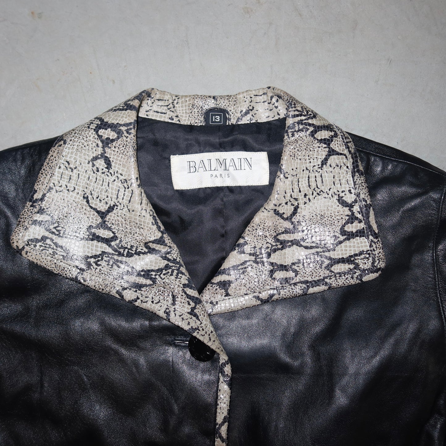 Balmain Leather Jacket
