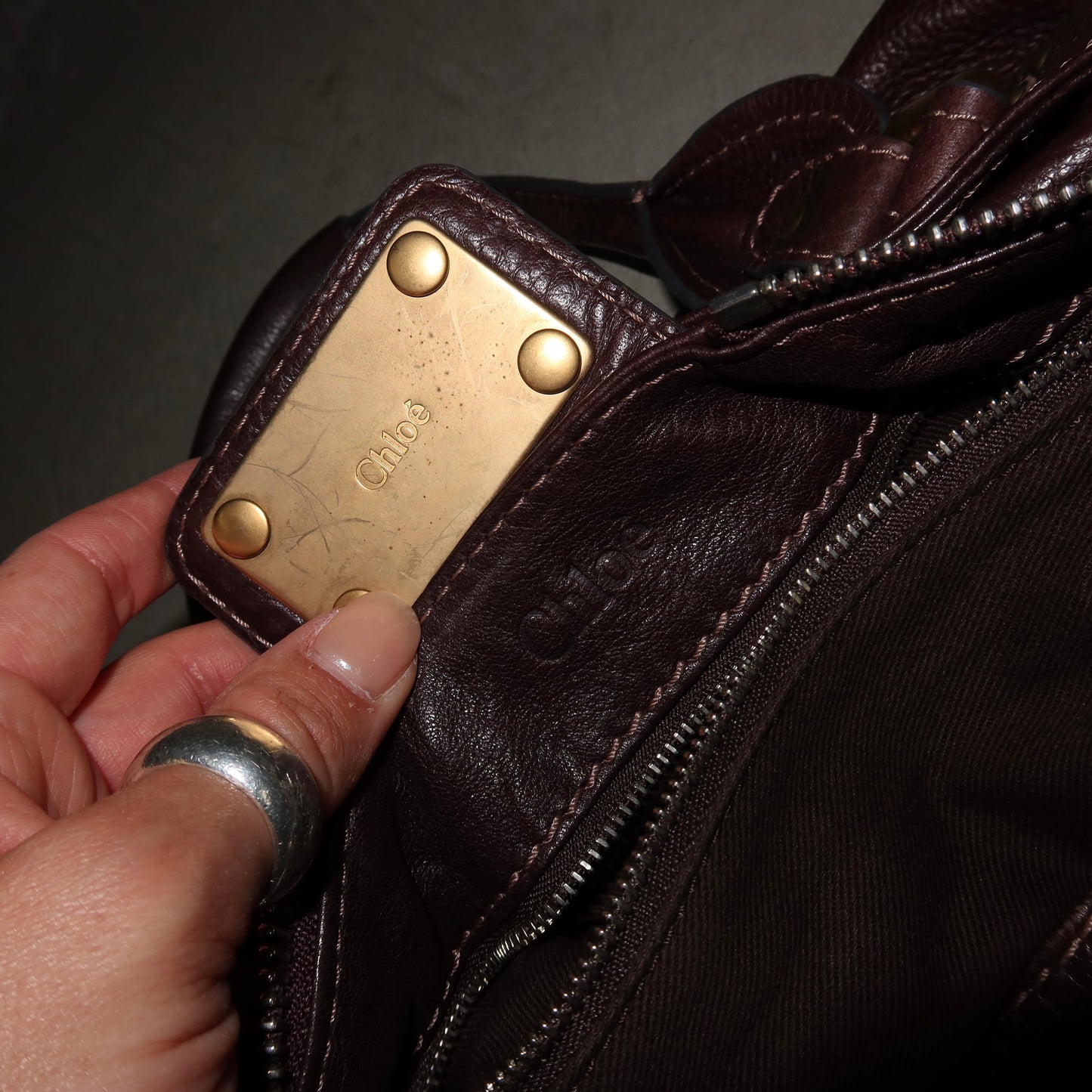 Chloé Dark Brown Paddington