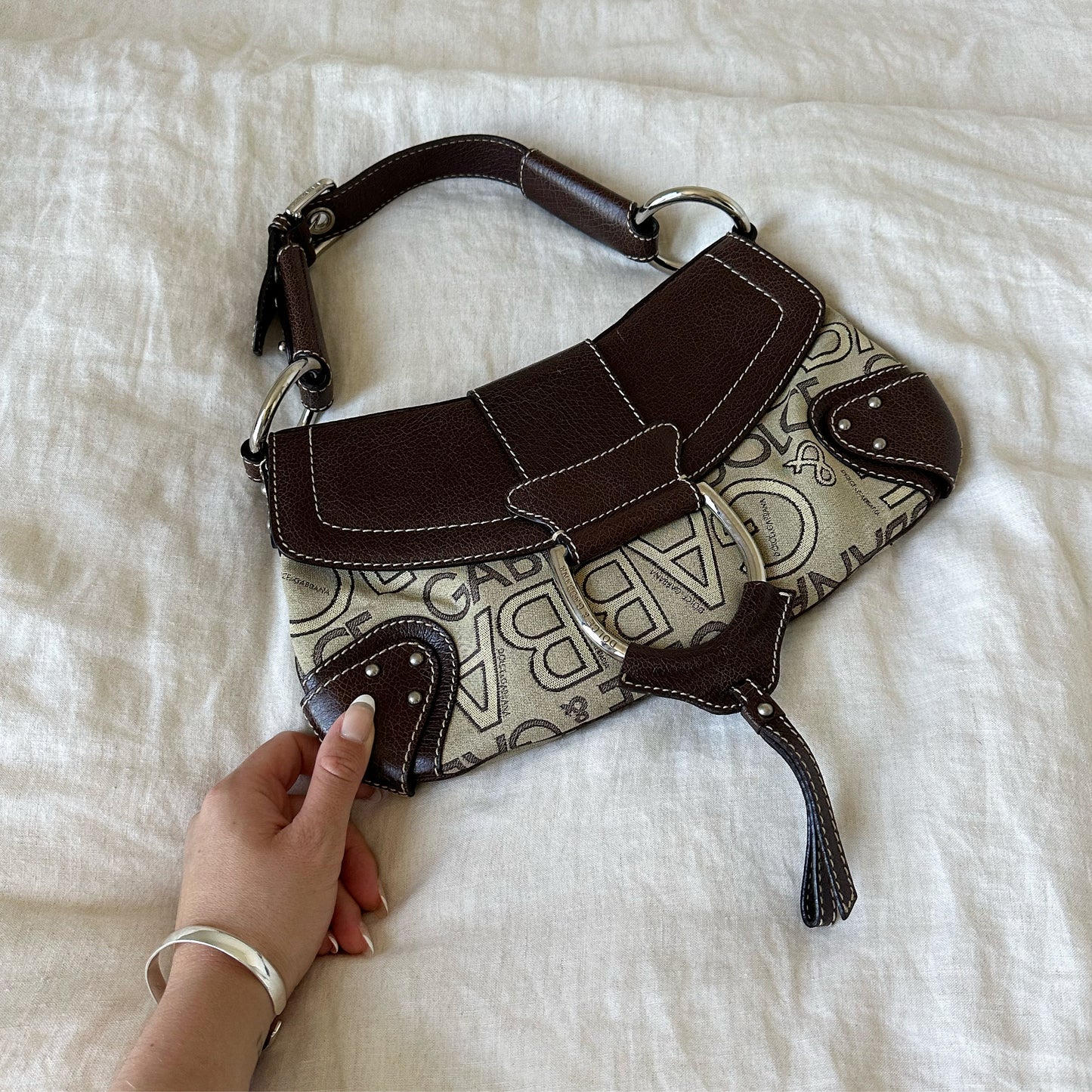 Dolce & Gabbana Large Monogram Classic Flap Bag