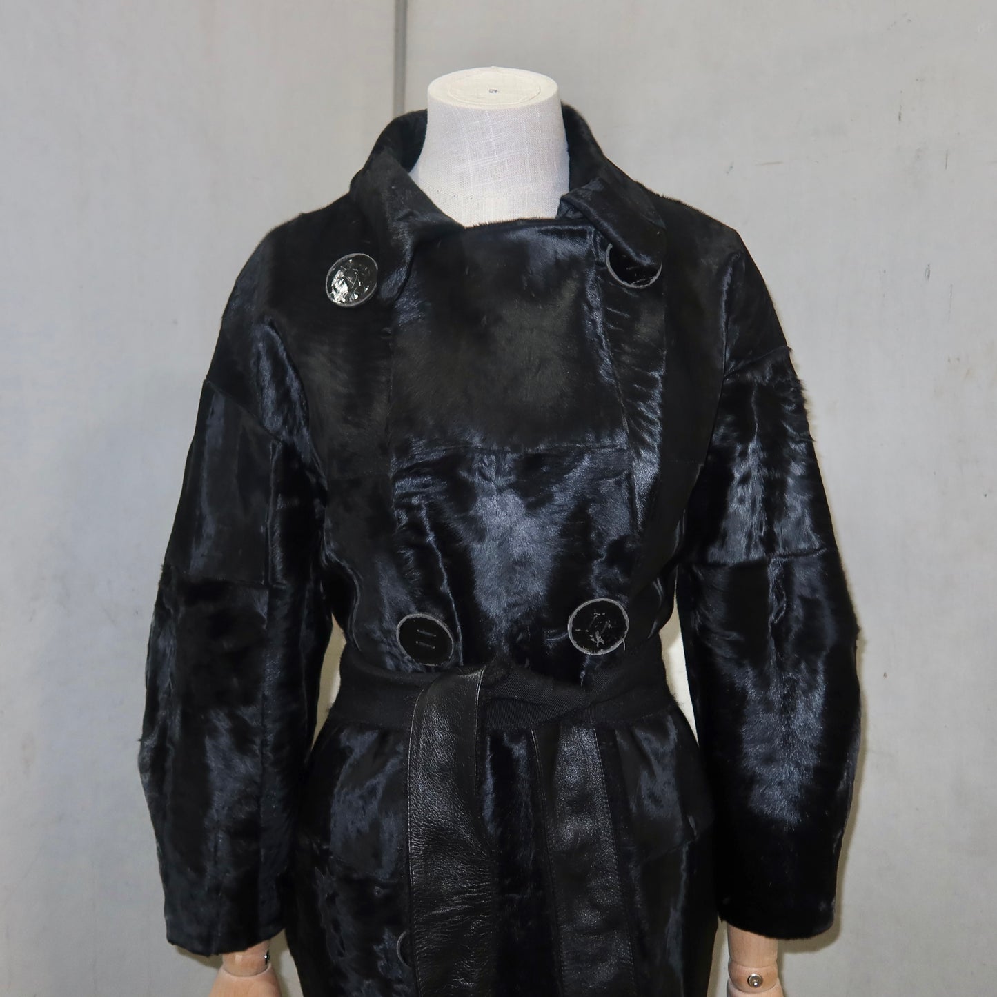 Giambattista Valli Cowhide Trench