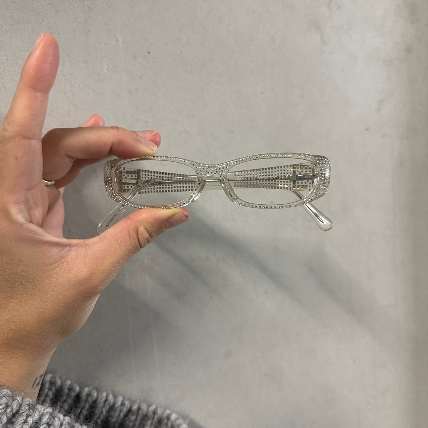 Fendi Rhinestone Glasses