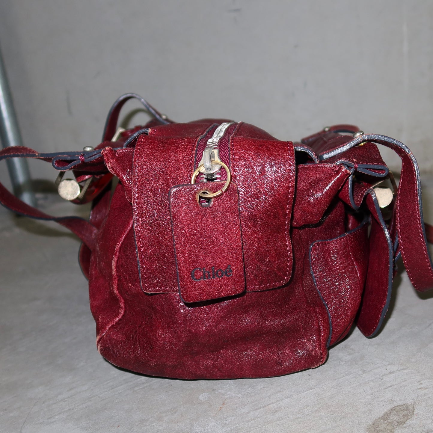 Chloé Brick Red Saskia Bag