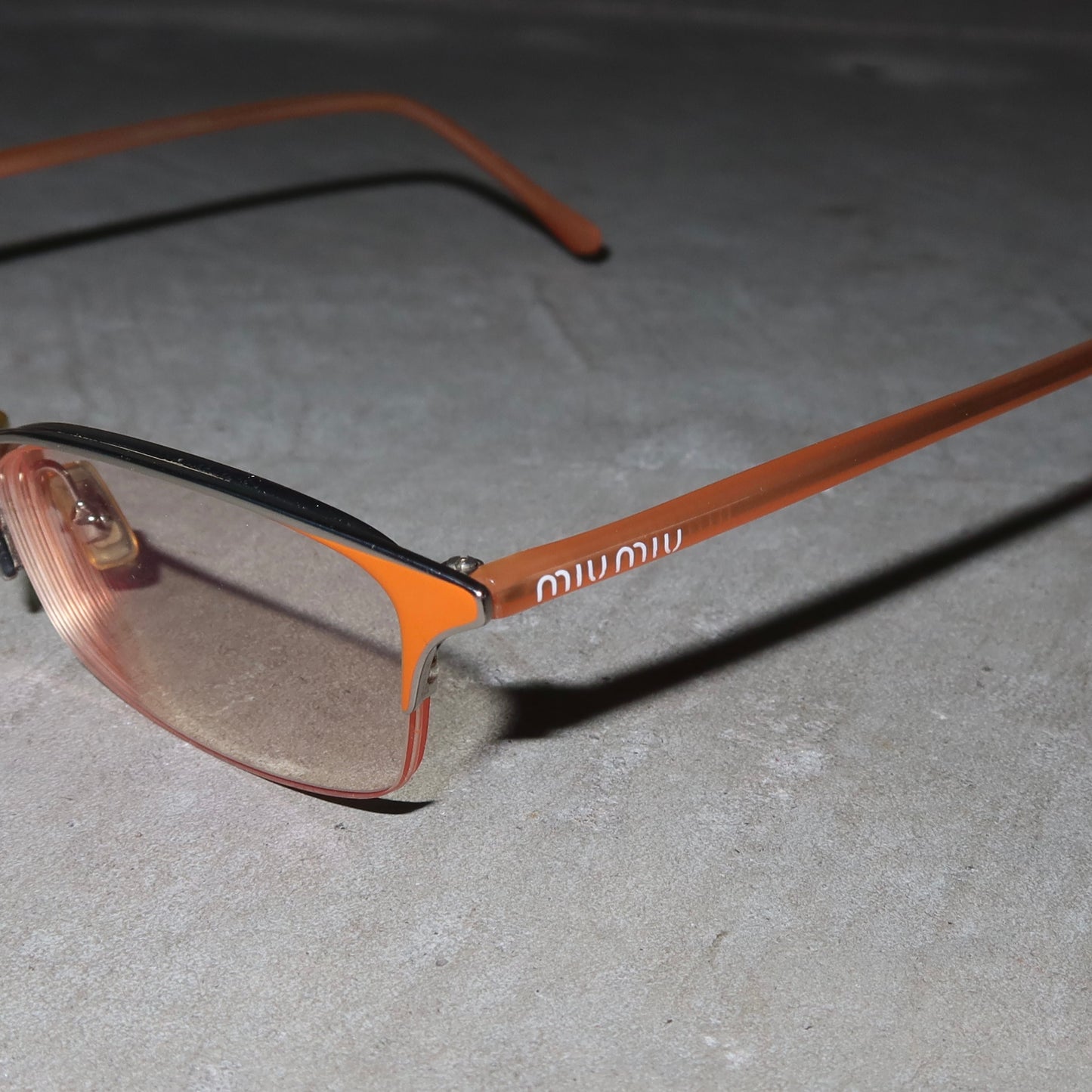 Miu Miu Orange Optical Glasses