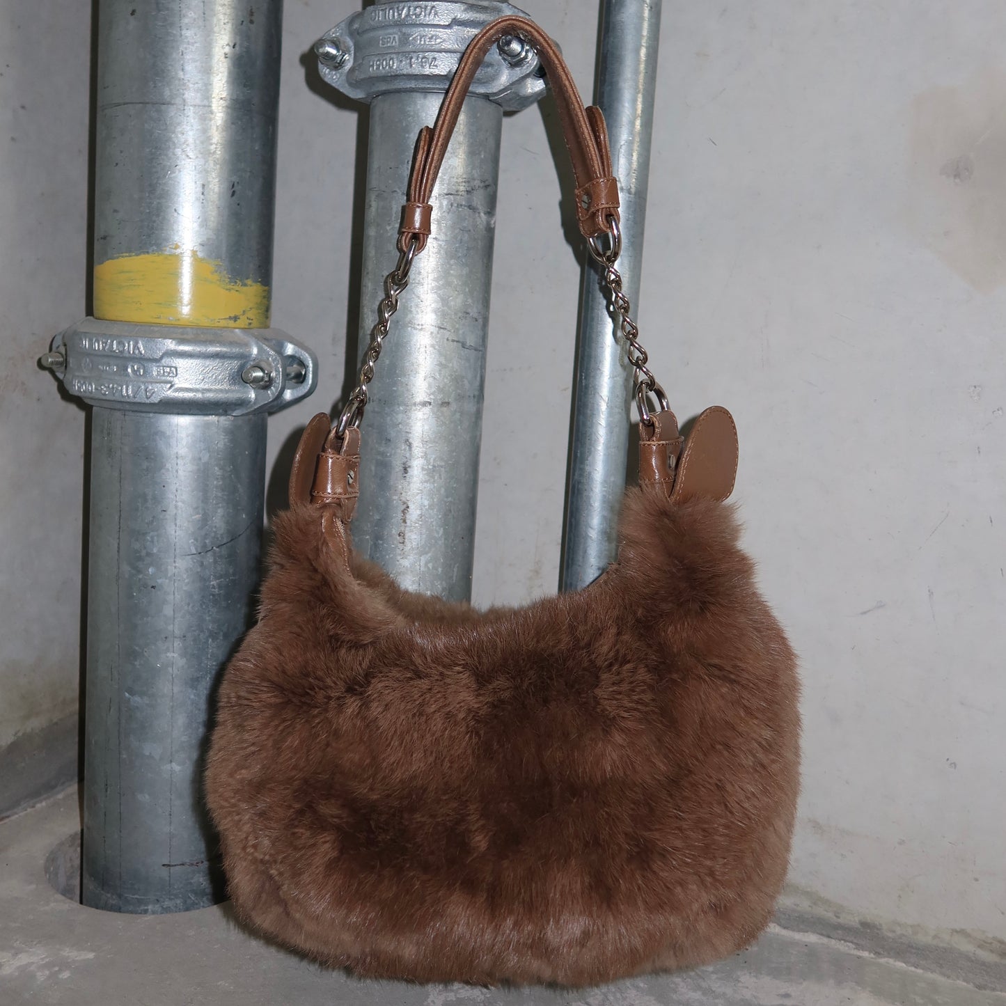 Sonia Rykiel Real Fur Bag