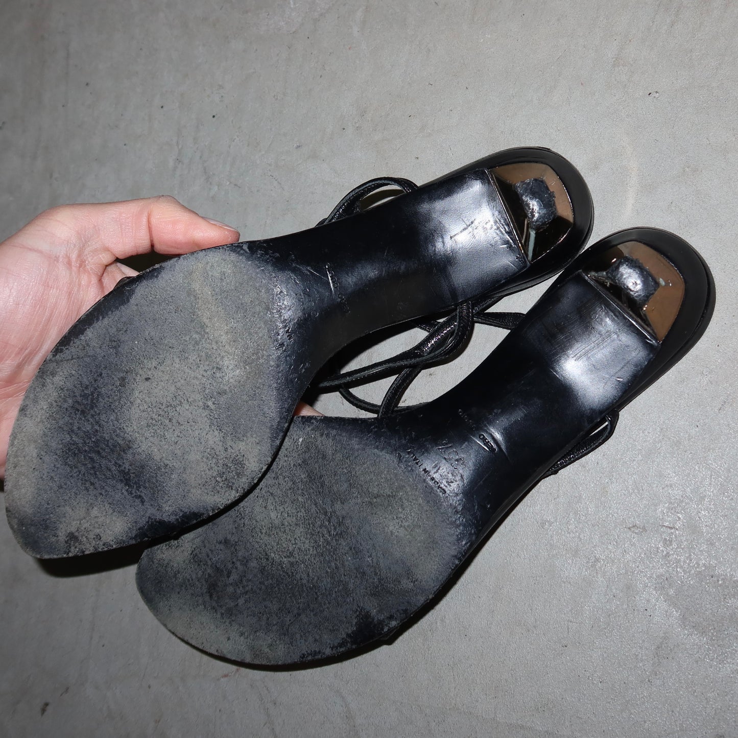 Prada Gold Multi Buckle Kitten Heels (35.5)