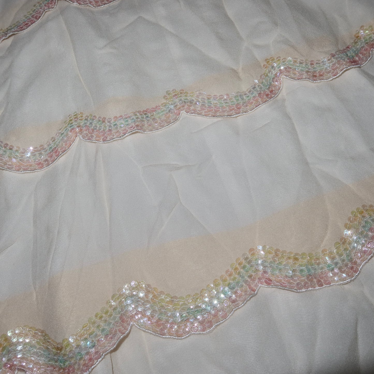 Cynthia Rowley Sequin Scallop Dress
