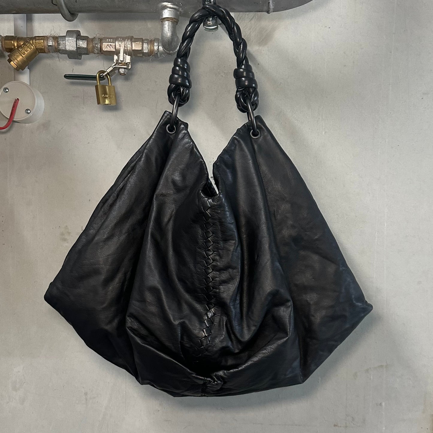 Bottega Veneta Large Aquilone Fortune Cookie Hobo