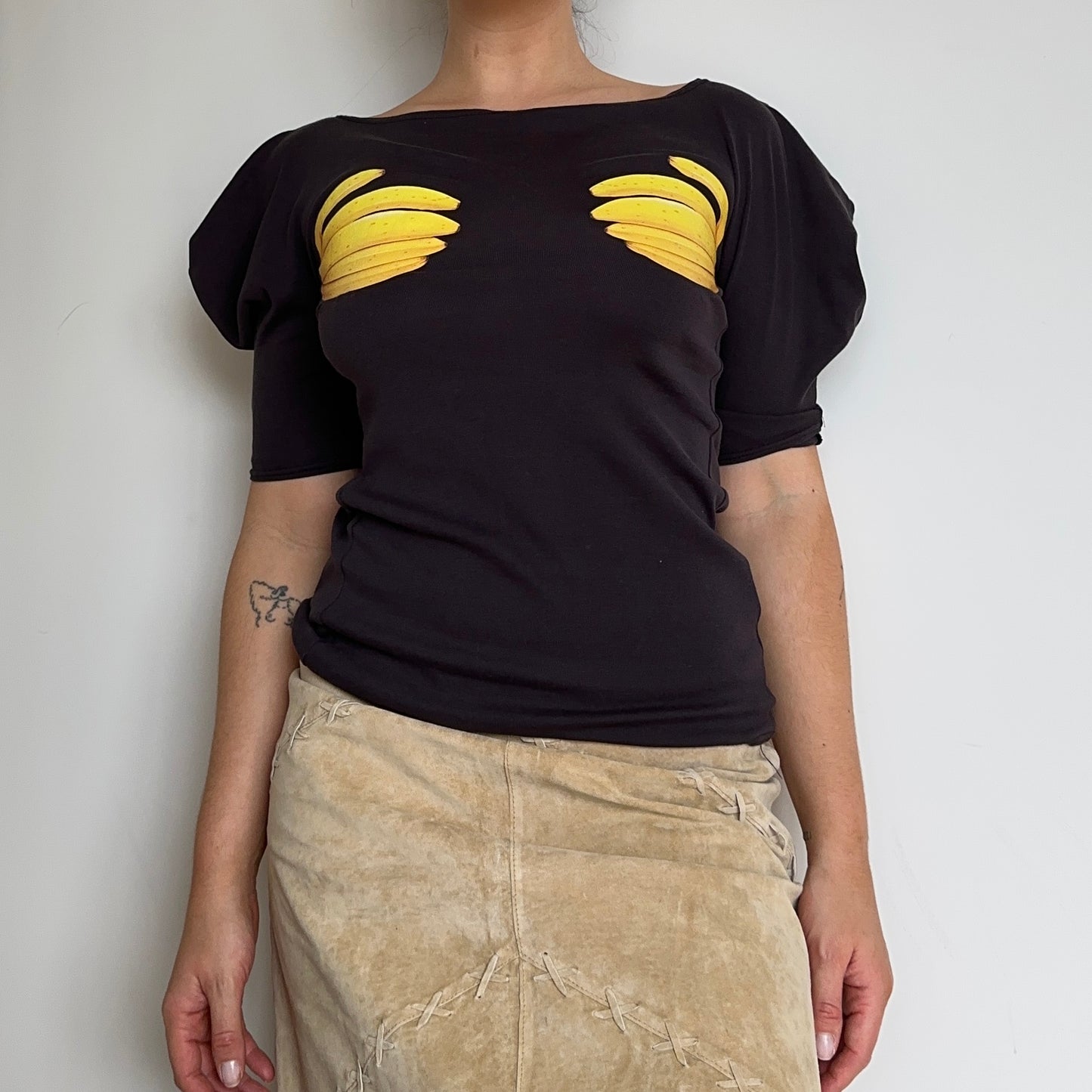 Chloé SS2001 ‘Keep Your Bananas Off My Melons’ Top