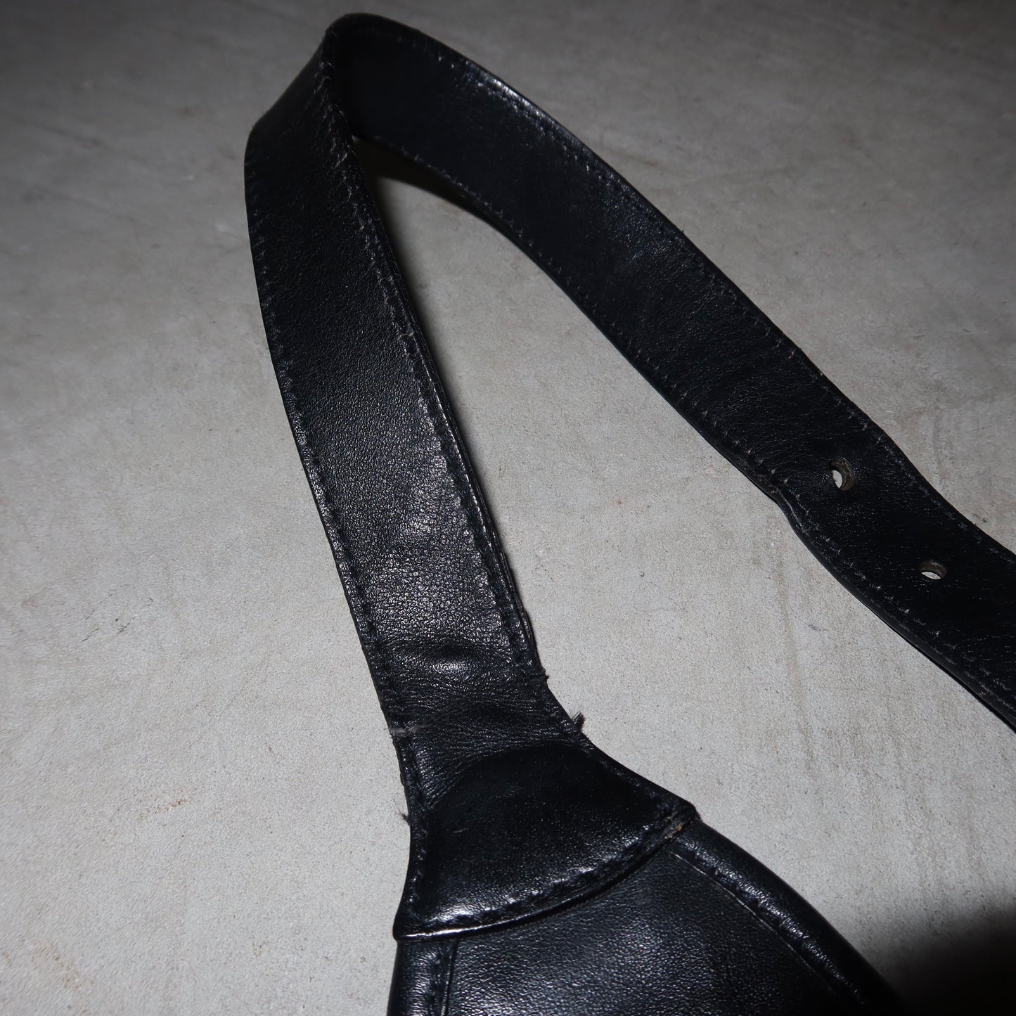 Gucci Black Leather Horsebit Crossbody