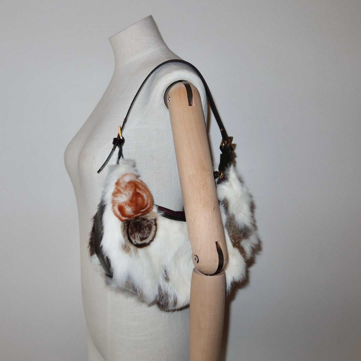 Vintage Rabbit Fur Bag