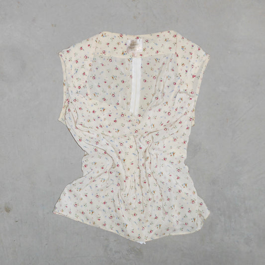 Vivienne Westwood Couture Silk Floral Top