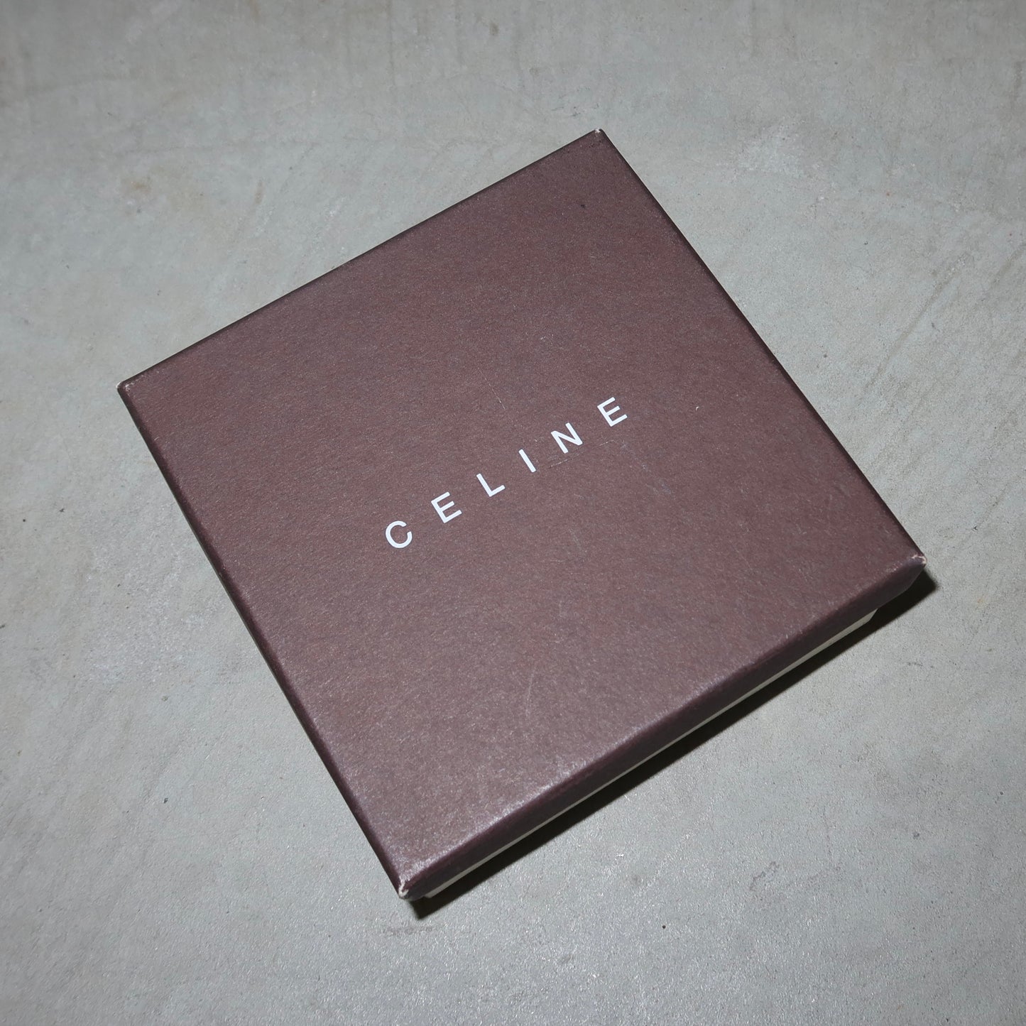 Celine Blue Suede Rhinestone Cuff