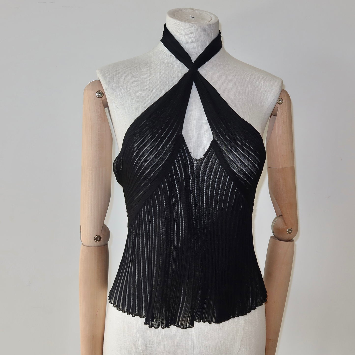 Gucci by Tom Ford Knitted Halter Top