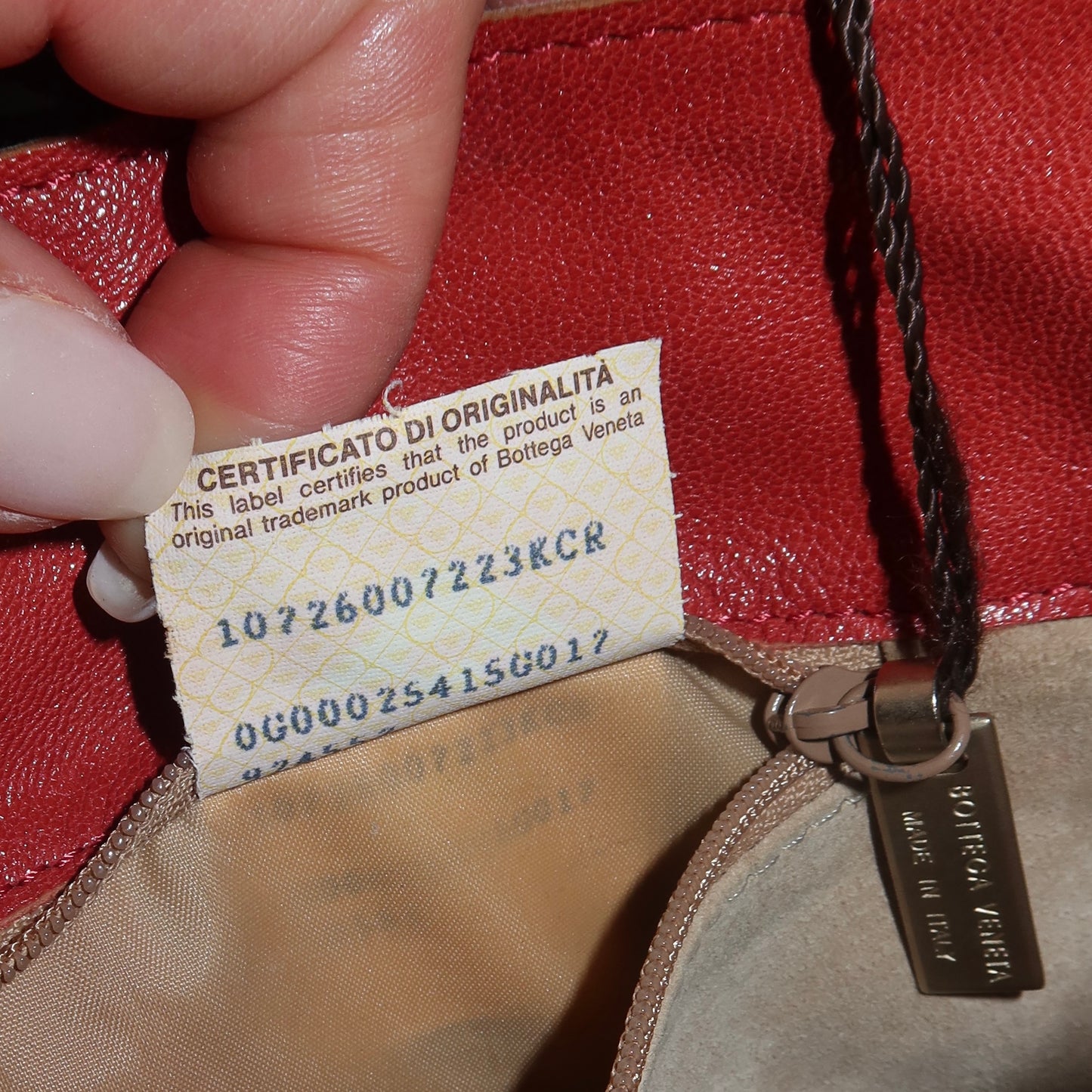 Bottega Veneta SS2000 Cowhide Tote