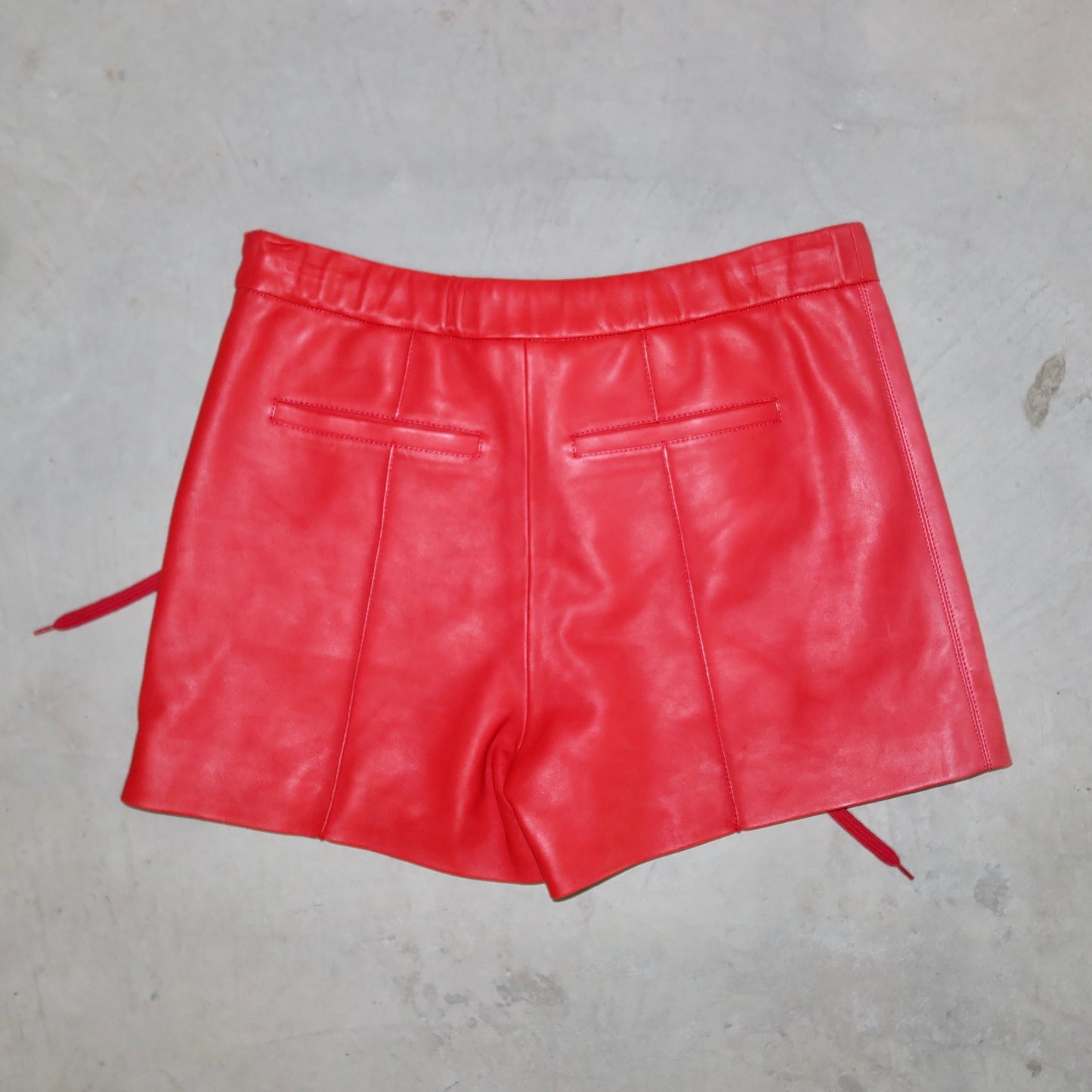 Chloé 2013 Red Leather Shorts (BNWT)