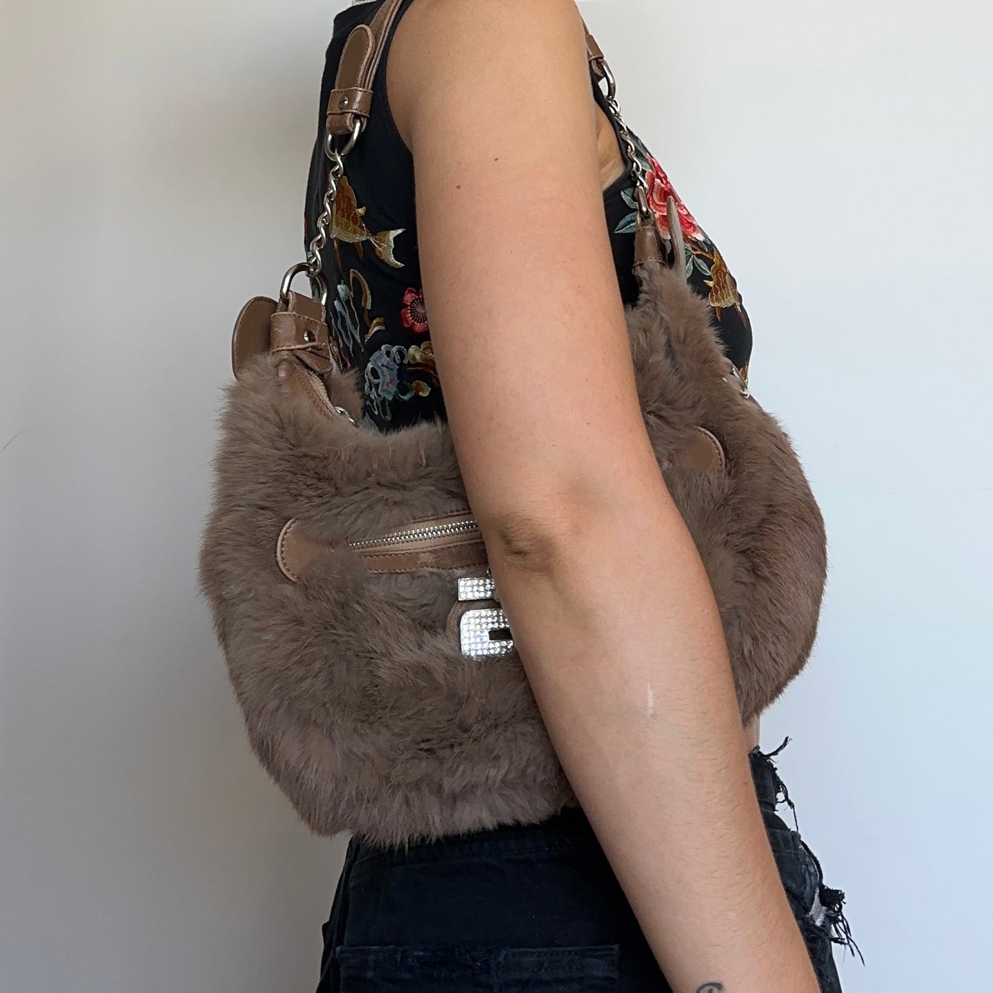 Sonia Rykiel Real Fur Bag