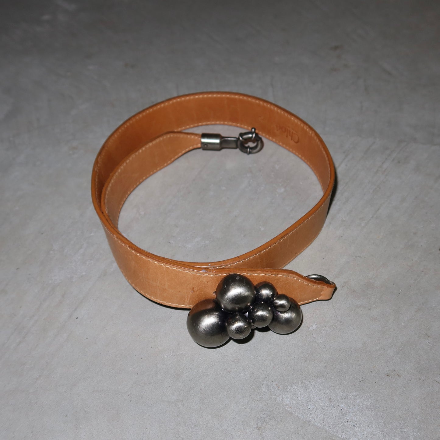 Chloé Leather Embellished Belt