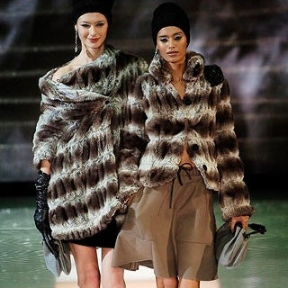 Emporio Armani AW2005 Faux Fur Coat