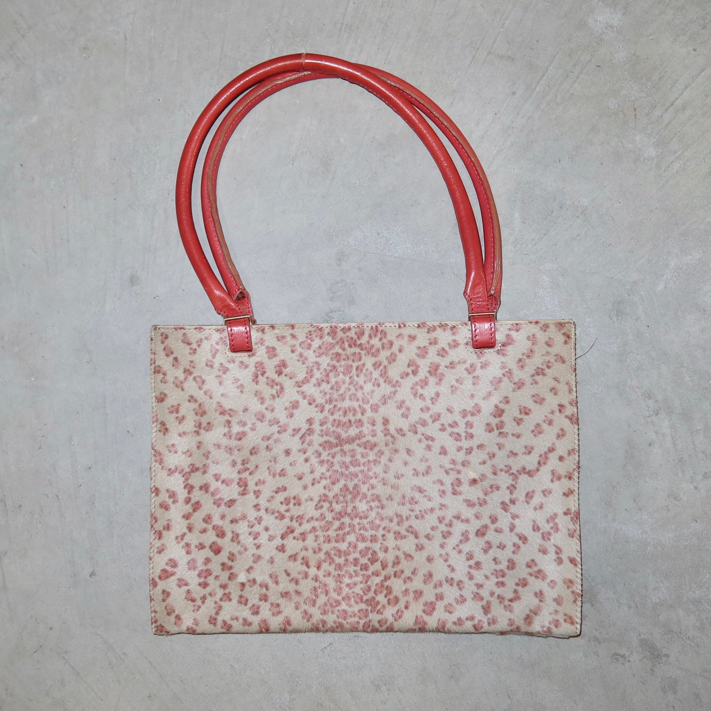 Bottega Veneta SS2000 Leopard Print Pony Hair Bag