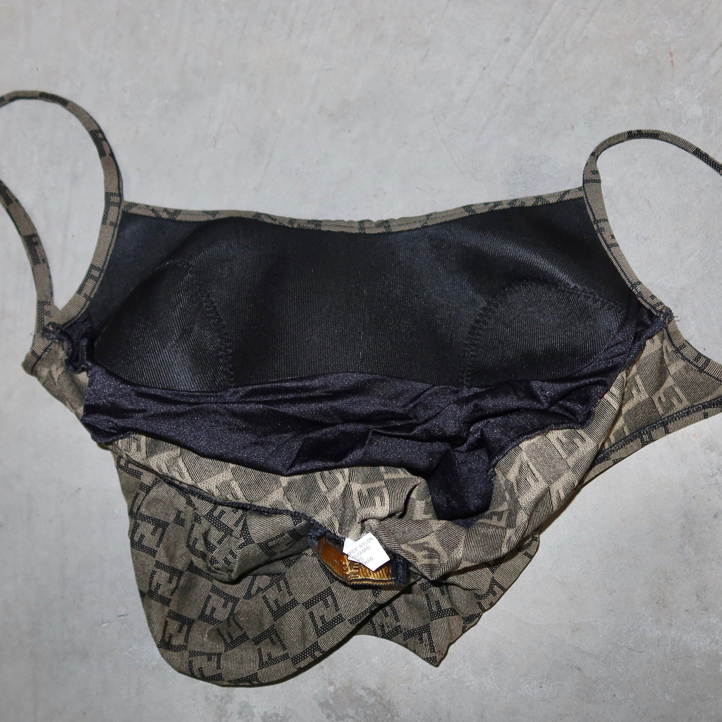Fendi Zucca Print Monogram Swimsuit