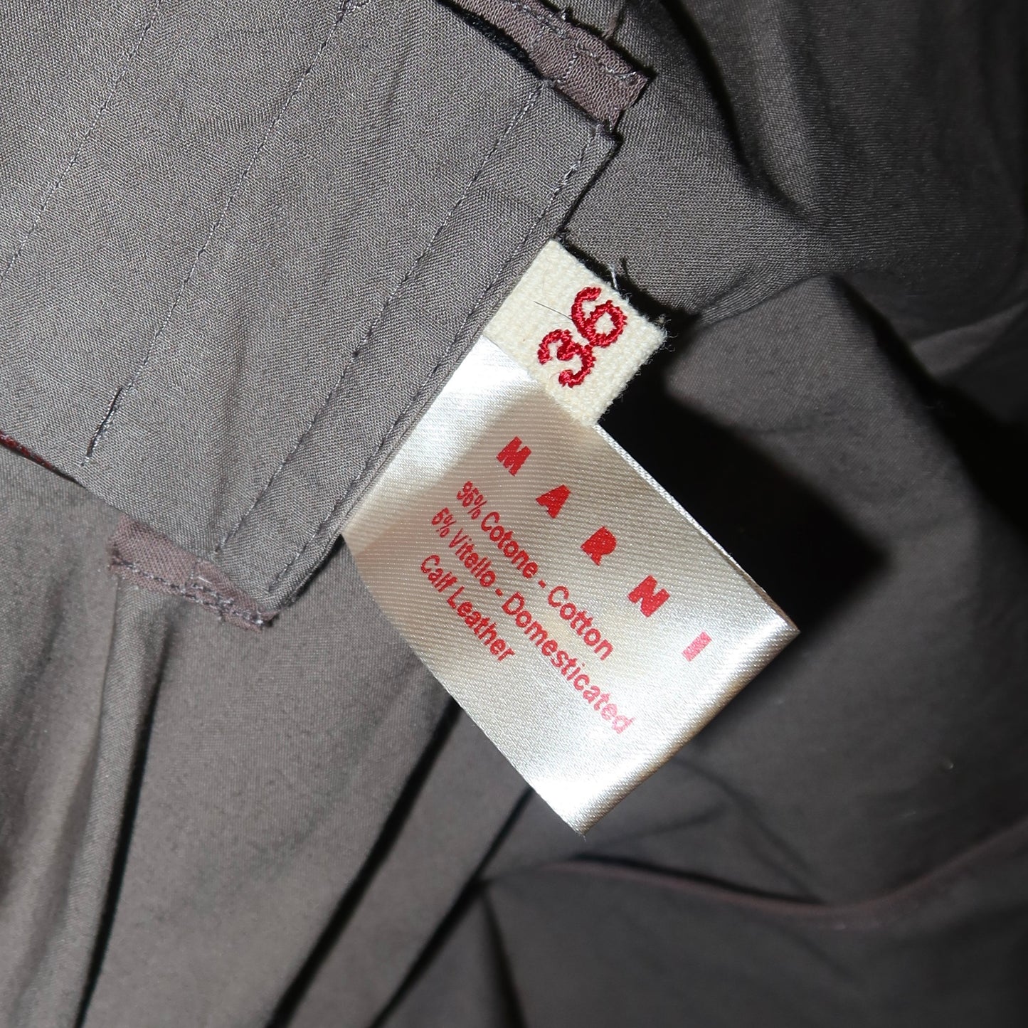 Marni Cotton Belted Cape
