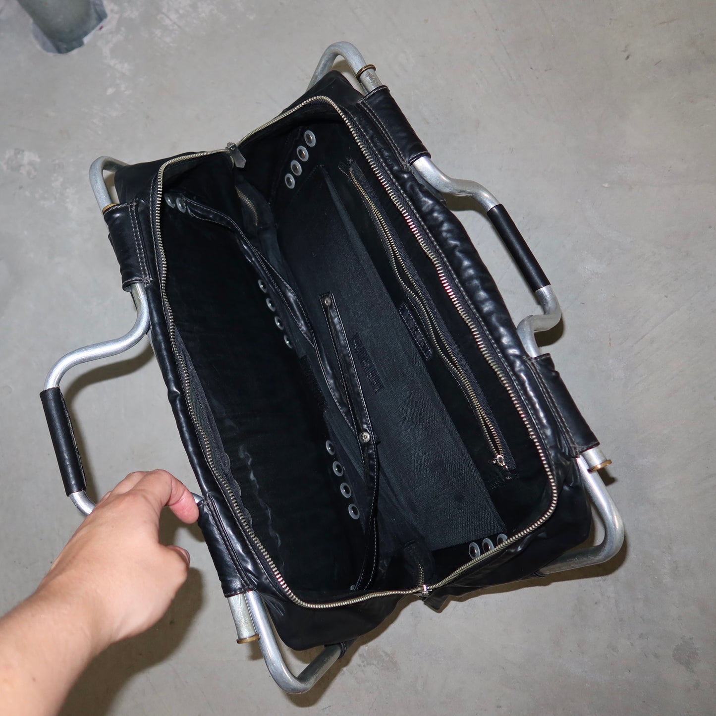 Jean Paul Gaultier Leather Briefcase