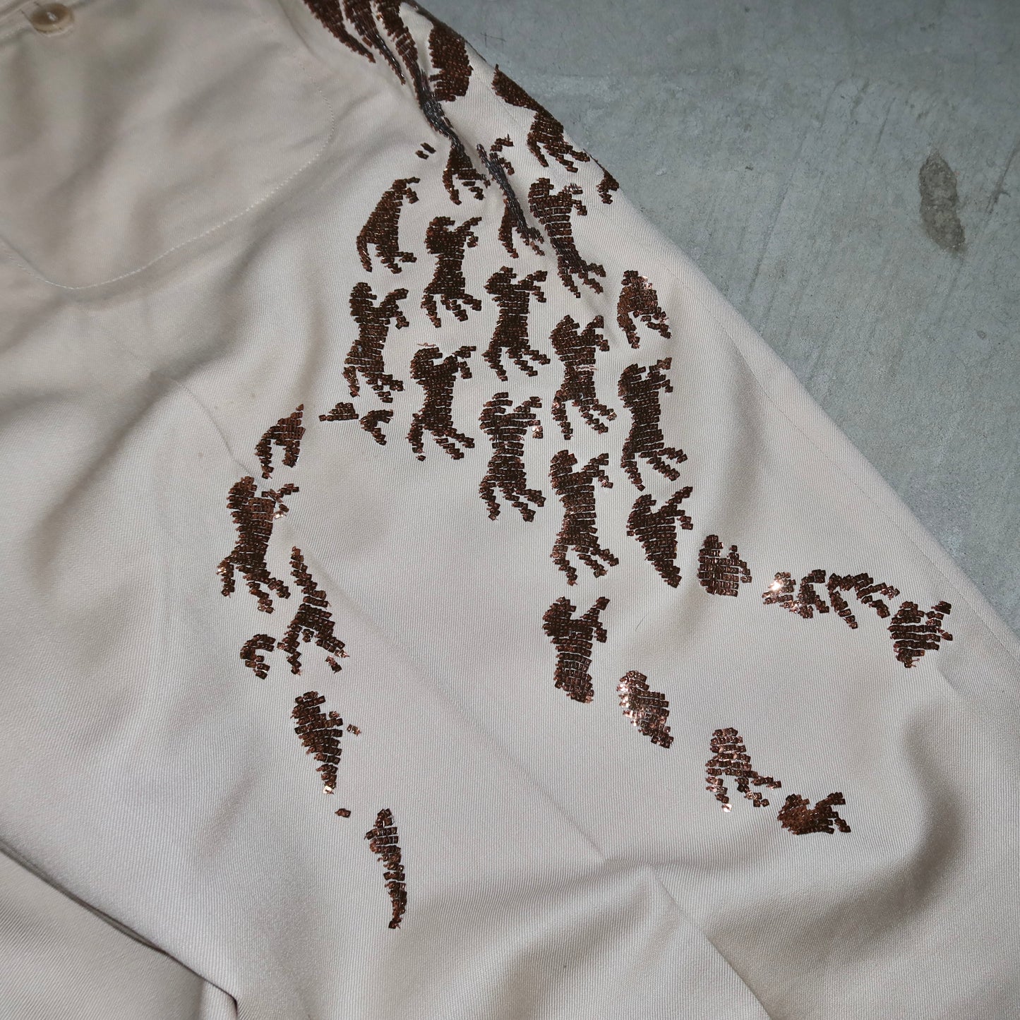 Chloé Rare SS2001 Sequin Horse Trousers (BNWT)
